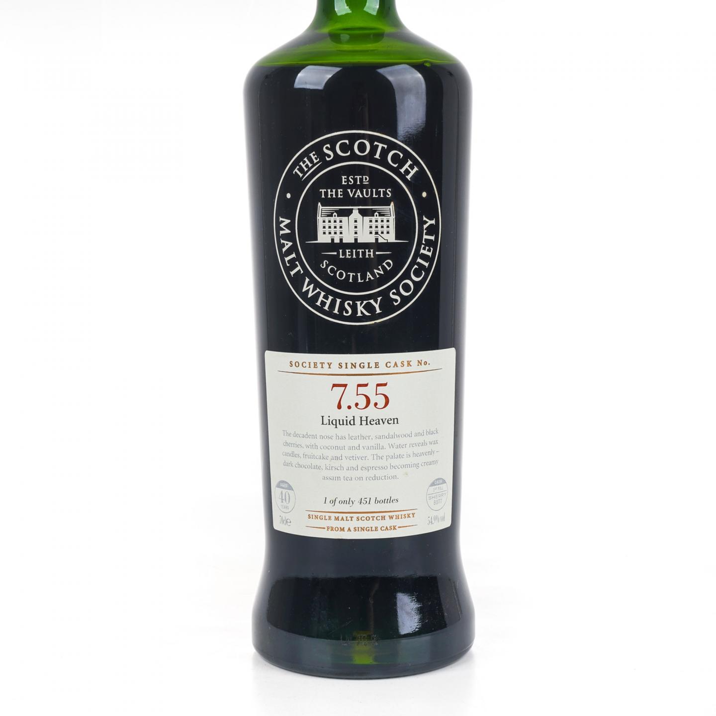 SMWS 7.55 朗摩 40年 雪莉桶
