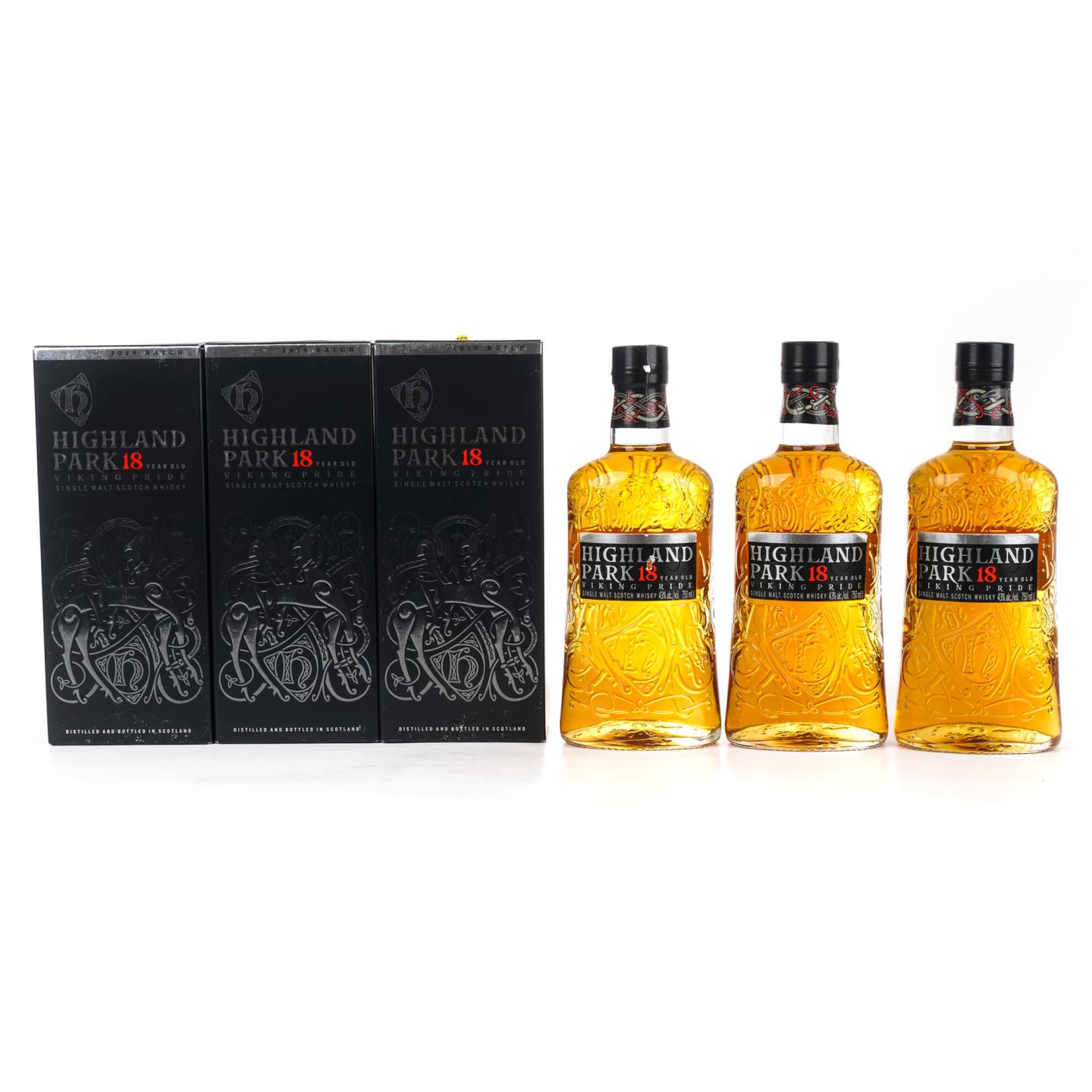 高原骑士 18年 3瓶组*750ml