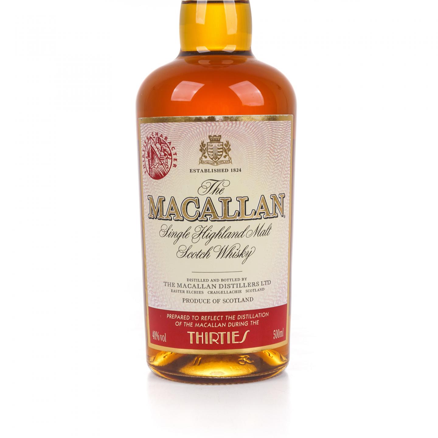 麦卡伦 复刻1930s 旅行系列 500ml