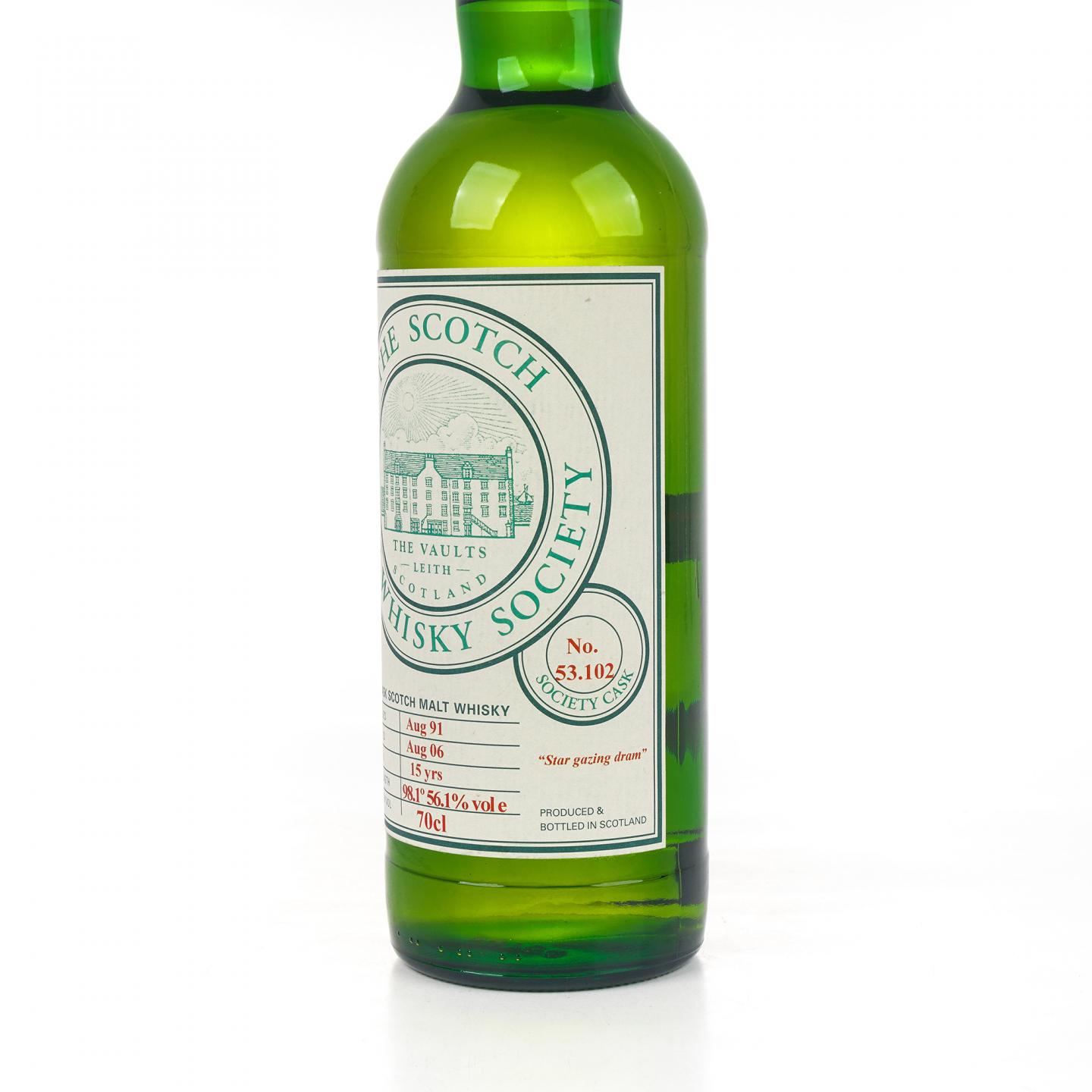 SMWS 53.102 卡尔里拉 15年 1991-2006 单桶