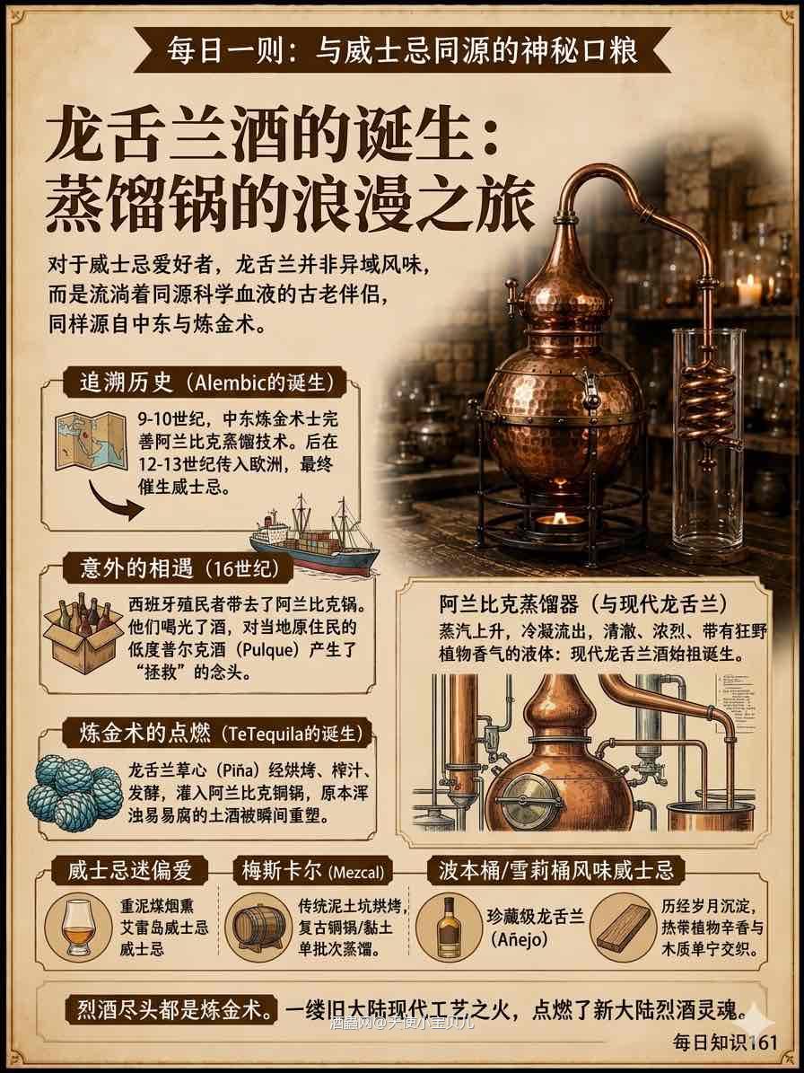 威士忌双生兄弟龙舌兰酒的蒸馏历史文化之旅