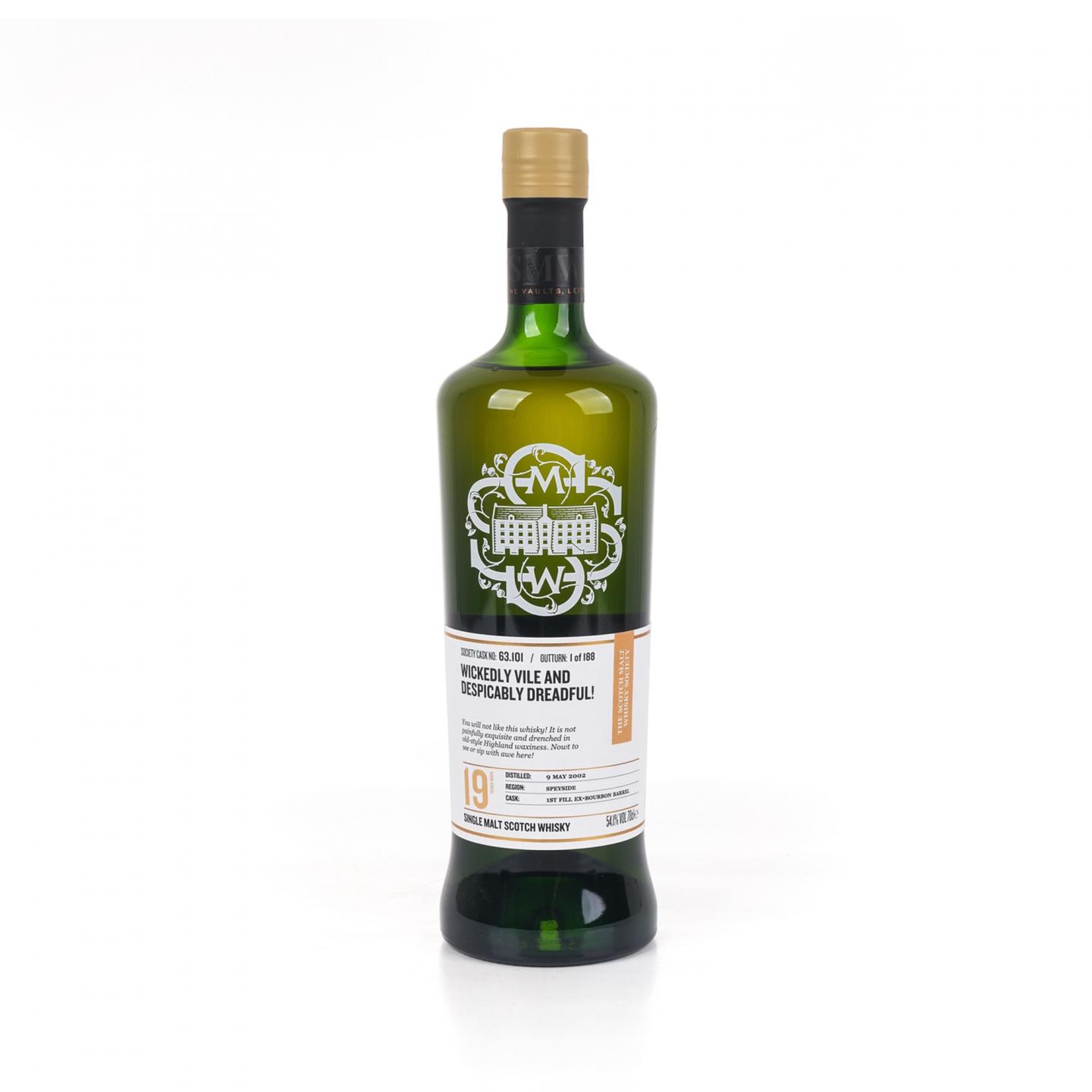 SMWS 63.101 格兰道奇 19年 2002 单桶 行货