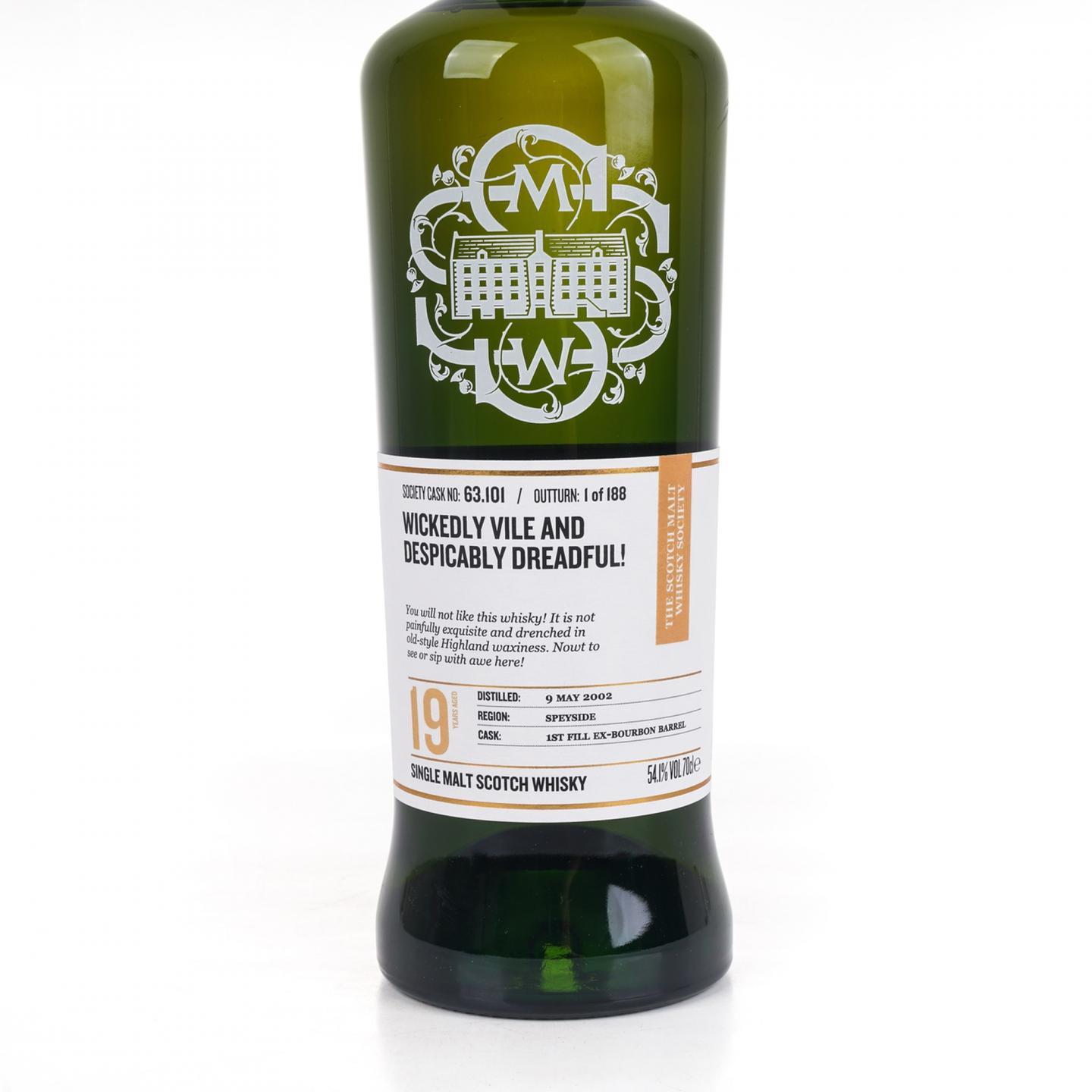 SMWS 63.101 格兰道奇 19年 2002 单桶 行货