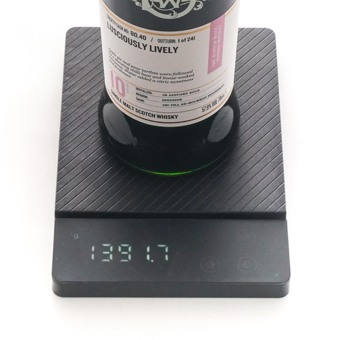 SMWS 80.40 格兰斯贝 10年 2012 单桶 行货