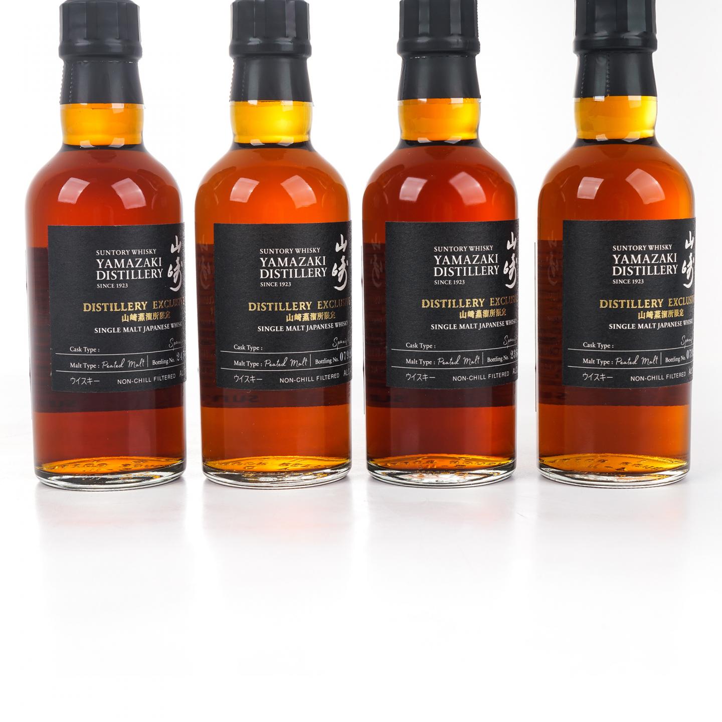 【中样】山崎蒸馏所限定 Peated Malt 4瓶组*180ml