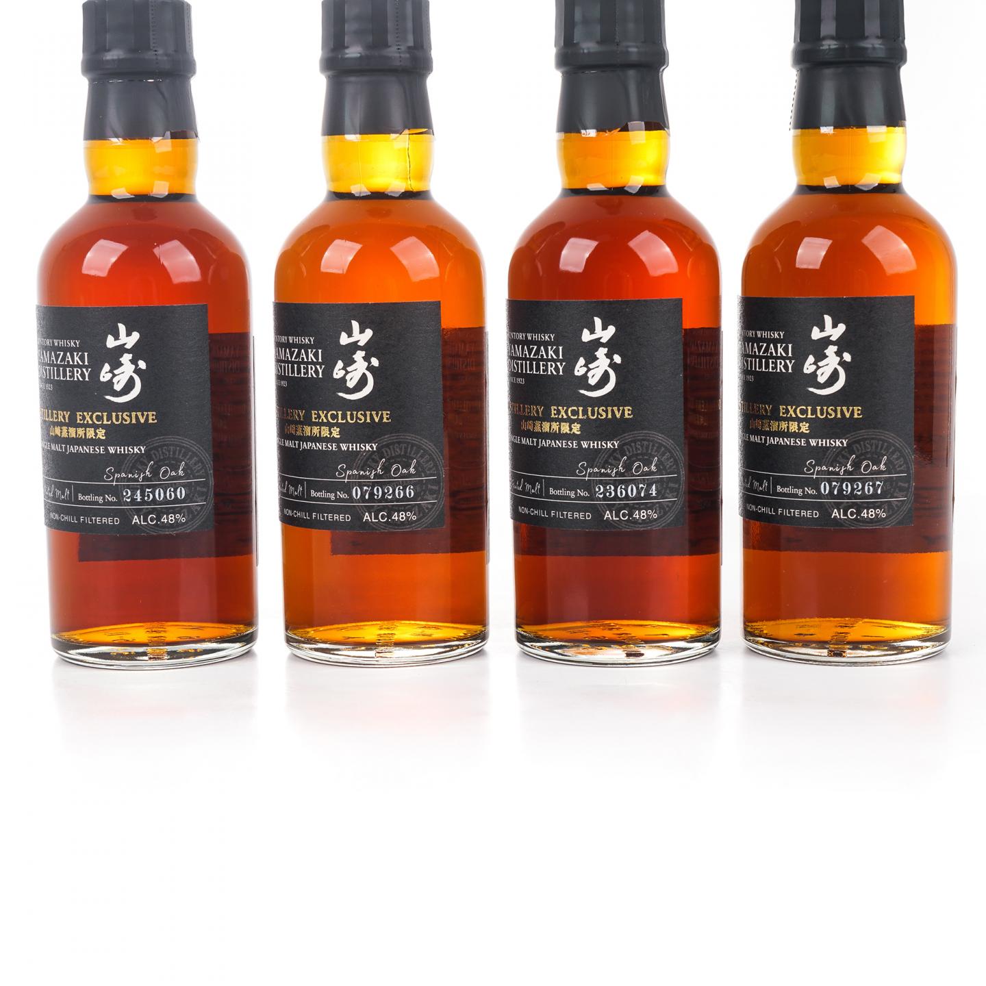 【中样】山崎蒸馏所限定 Peated Malt 4瓶组*180ml