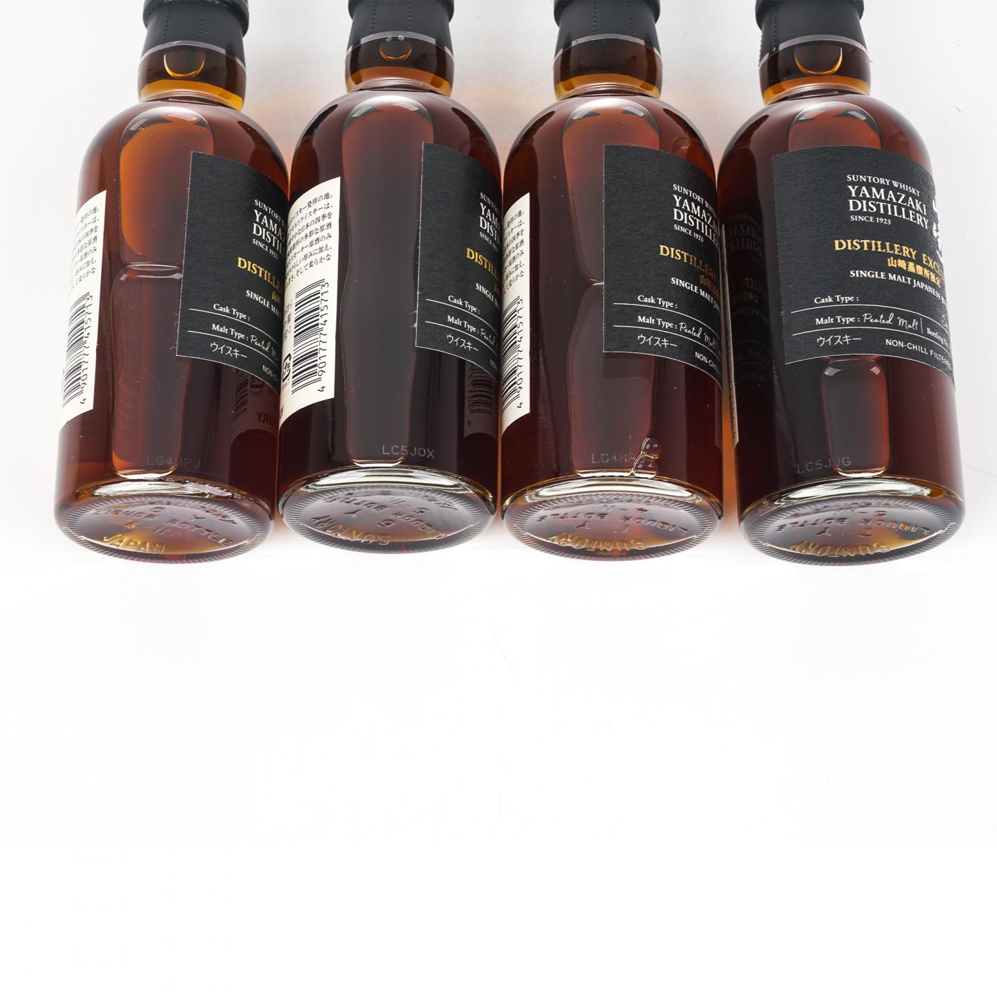 【中样】山崎蒸馏所限定 Peated Malt 4瓶组*180ml