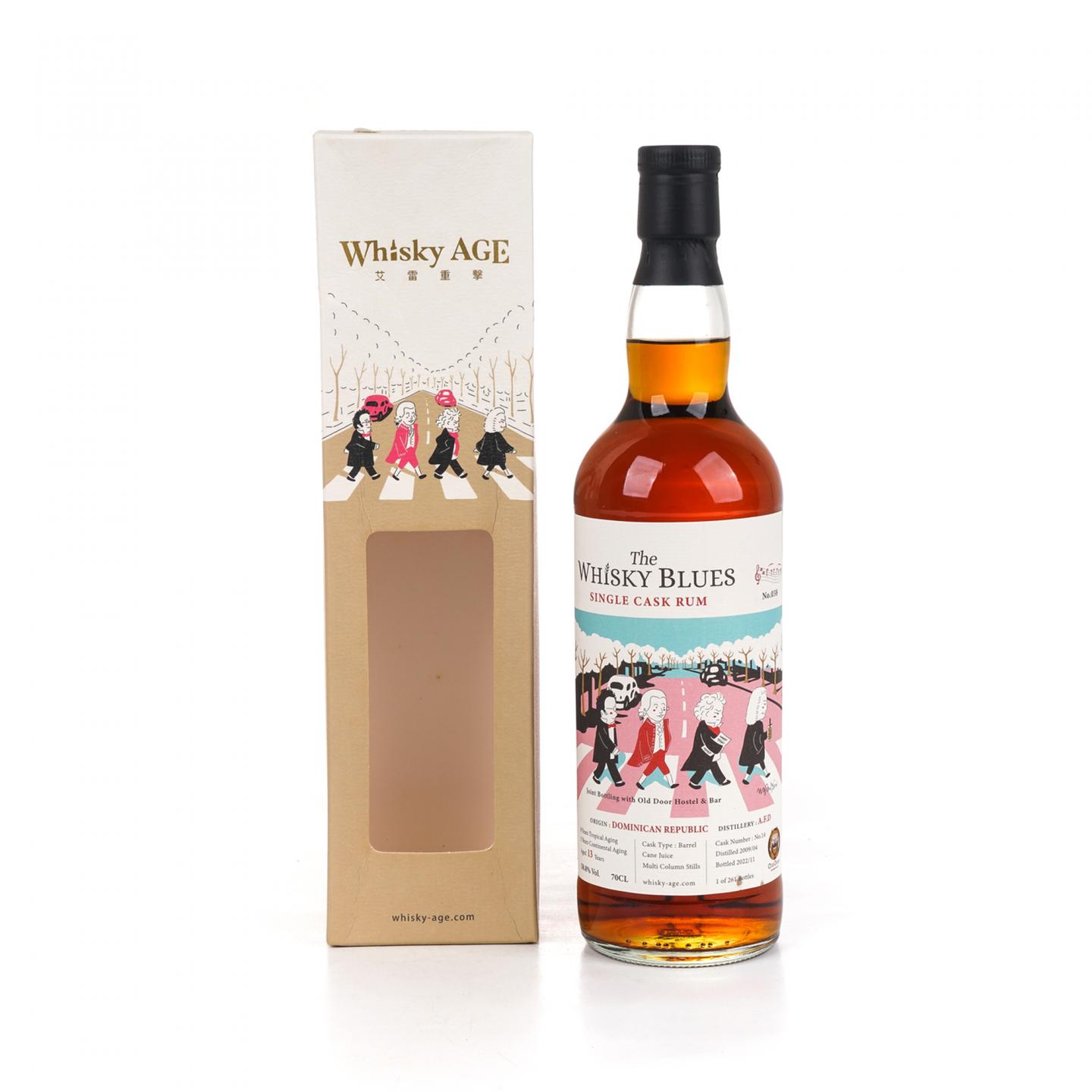 多米尼加A.F.D 13年 2009-2022 单桶朗姆酒 The Whisky Blues