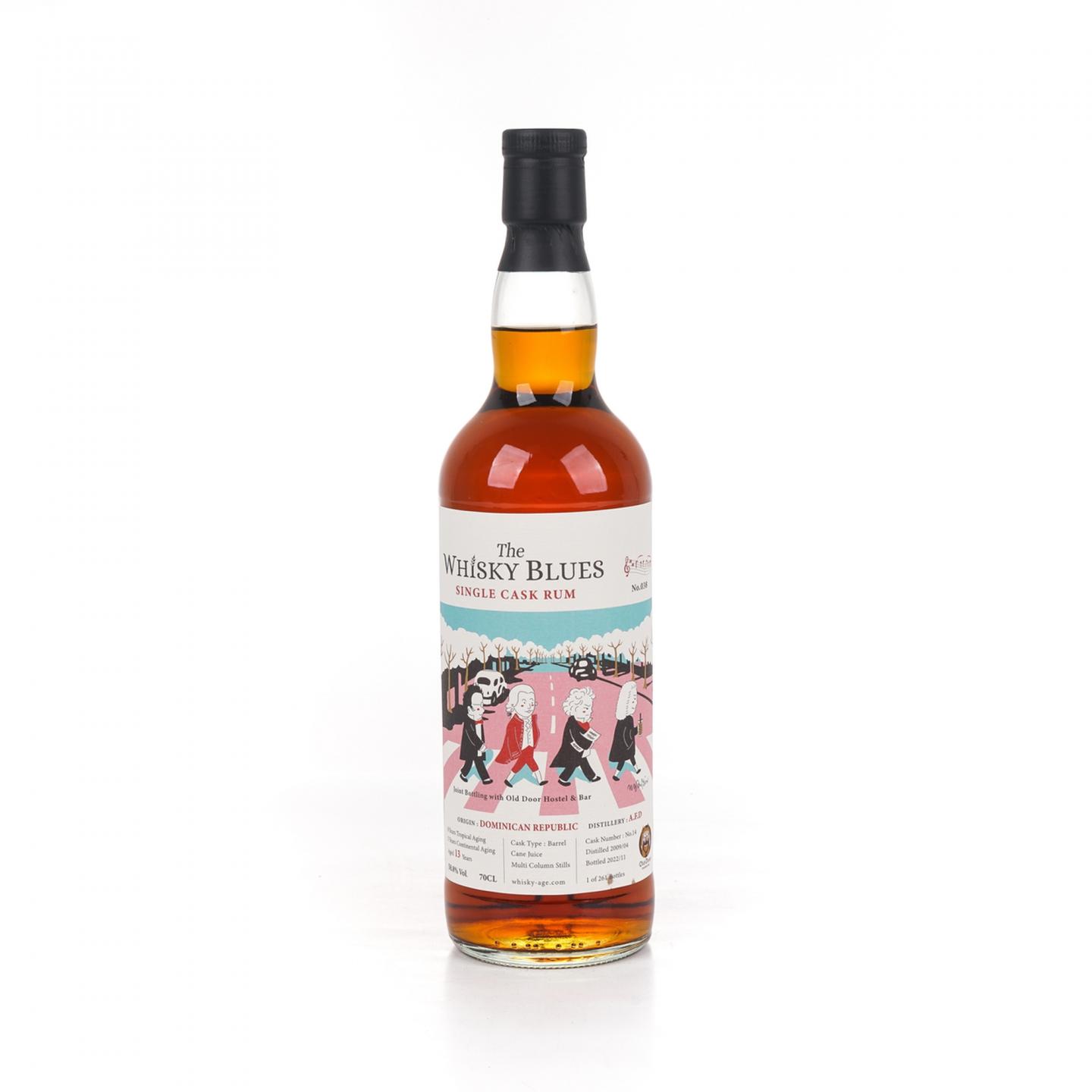 多米尼加A.F.D 13年 2009-2022 单桶朗姆酒 The Whisky Blues