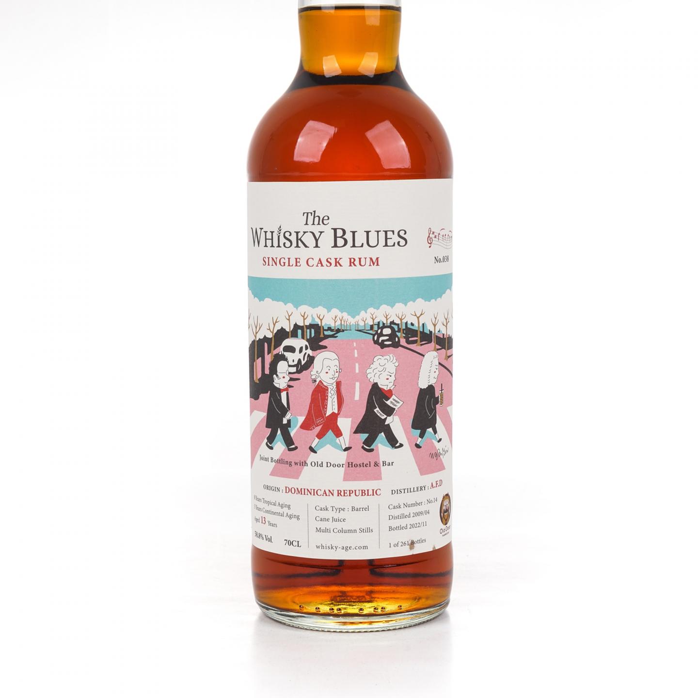 多米尼加A.F.D 13年 2009-2022 单桶朗姆酒 The Whisky Blues