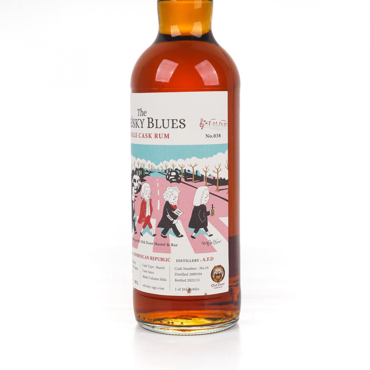 多米尼加A.F.D 13年 2009-2022 单桶朗姆酒 The Whisky Blues