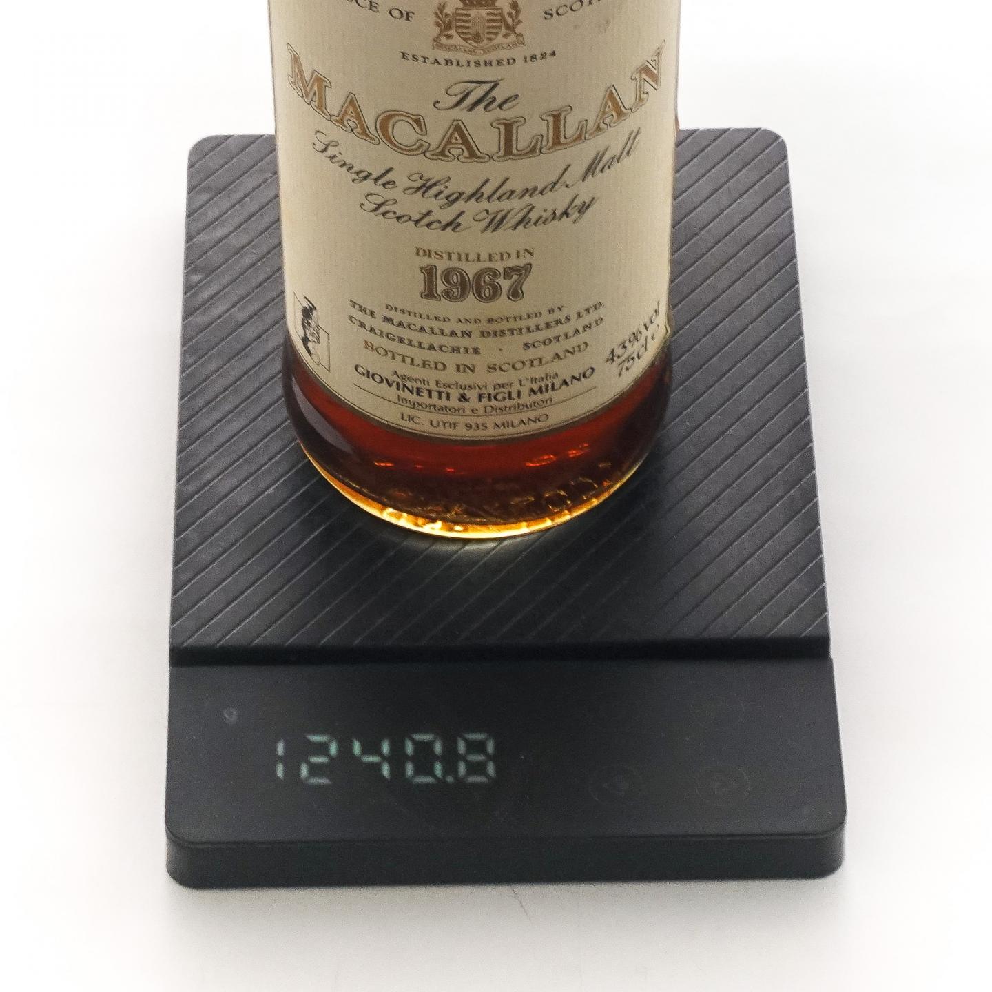 麦卡伦 18年 1967 雪莉桶 750ml