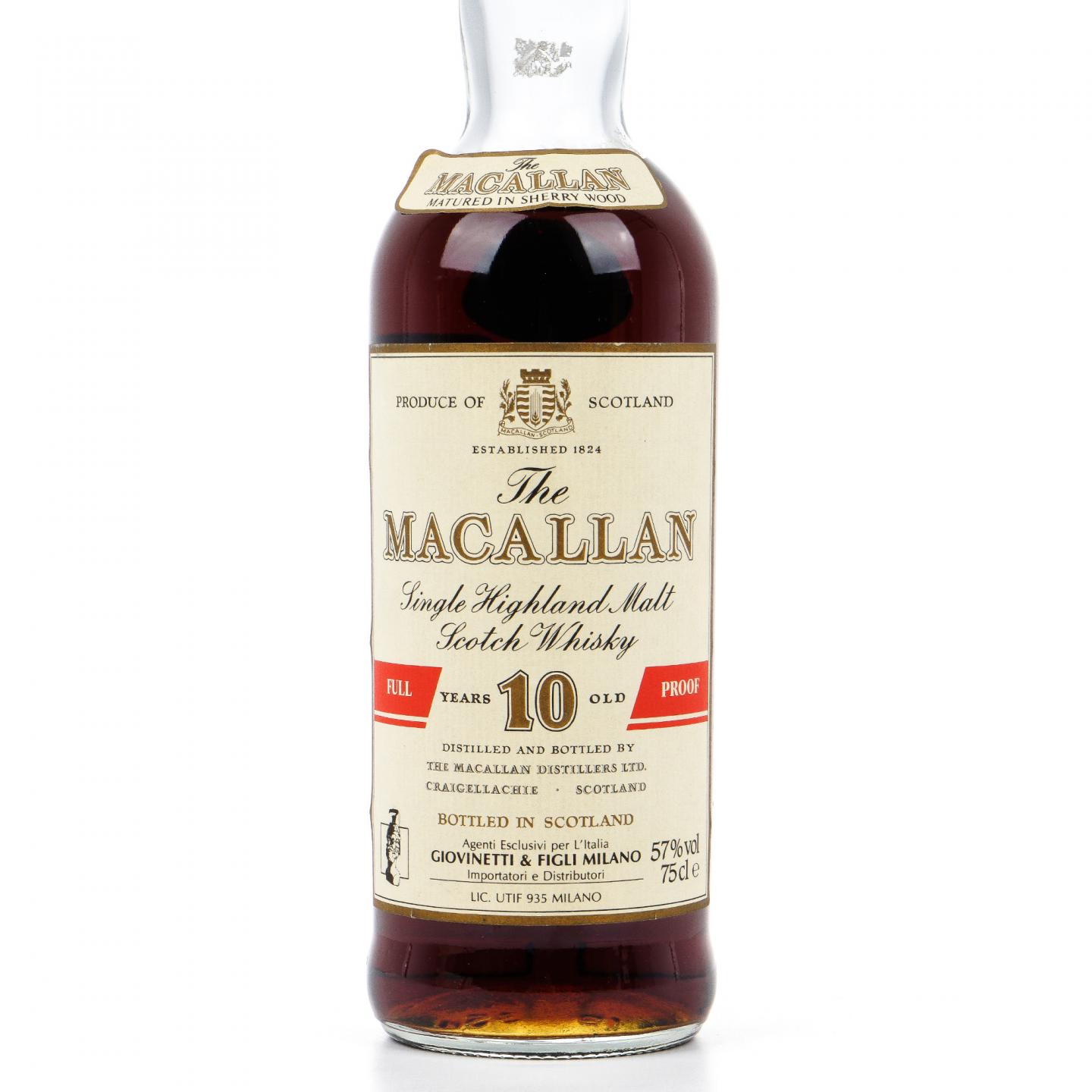 麦卡伦 10年 Full Proof 750ml
