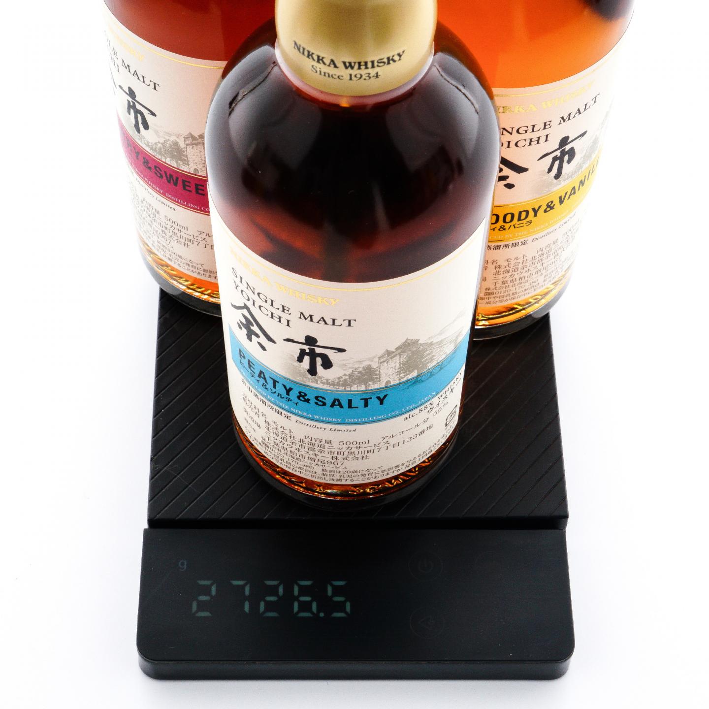 余市 风味桶系列 500ml*3瓶组