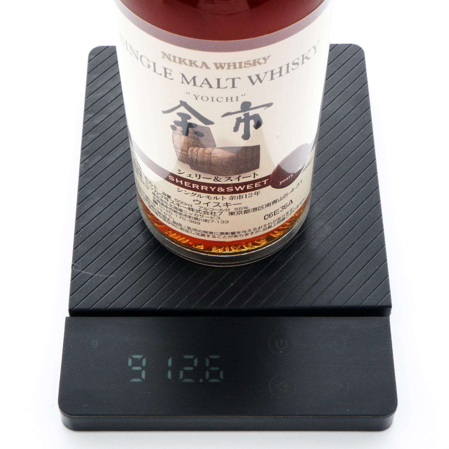 余市 12年 Sherry & Sweet 风味桶 500ml