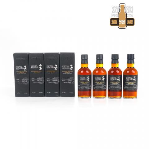 【中样】山崎蒸馏所限定 Peated Malt 4瓶组*180ml