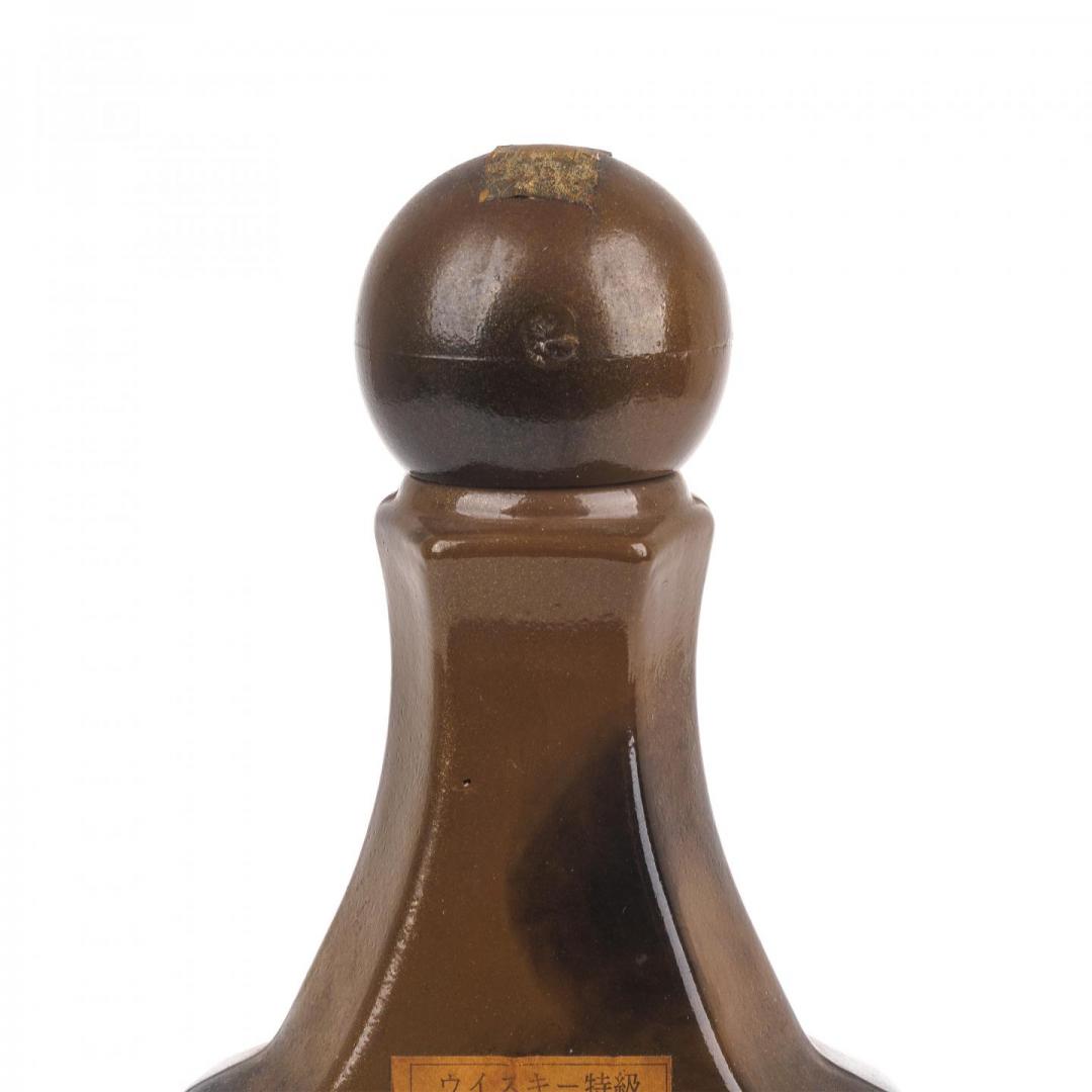 【古典陶瓷】70年代 金宾 8年「猎犬」古典陶瓷瓶波本威士忌 40% 750ml