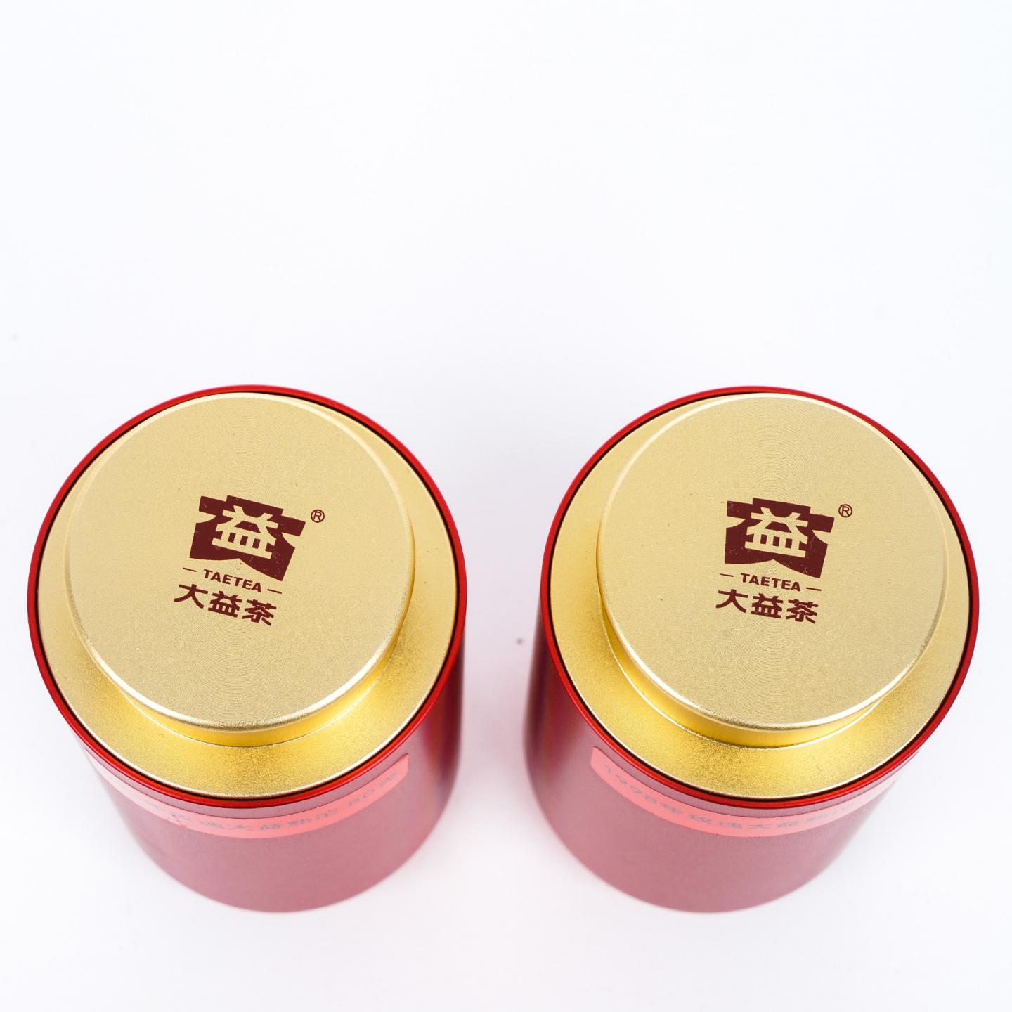 1998年 玫瑰大益 熟沱 2罐*80克 干仓