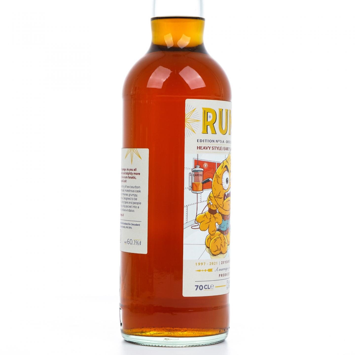 【朗姆】海绵№3:A Caroni 23年 1997-2021 60.1%