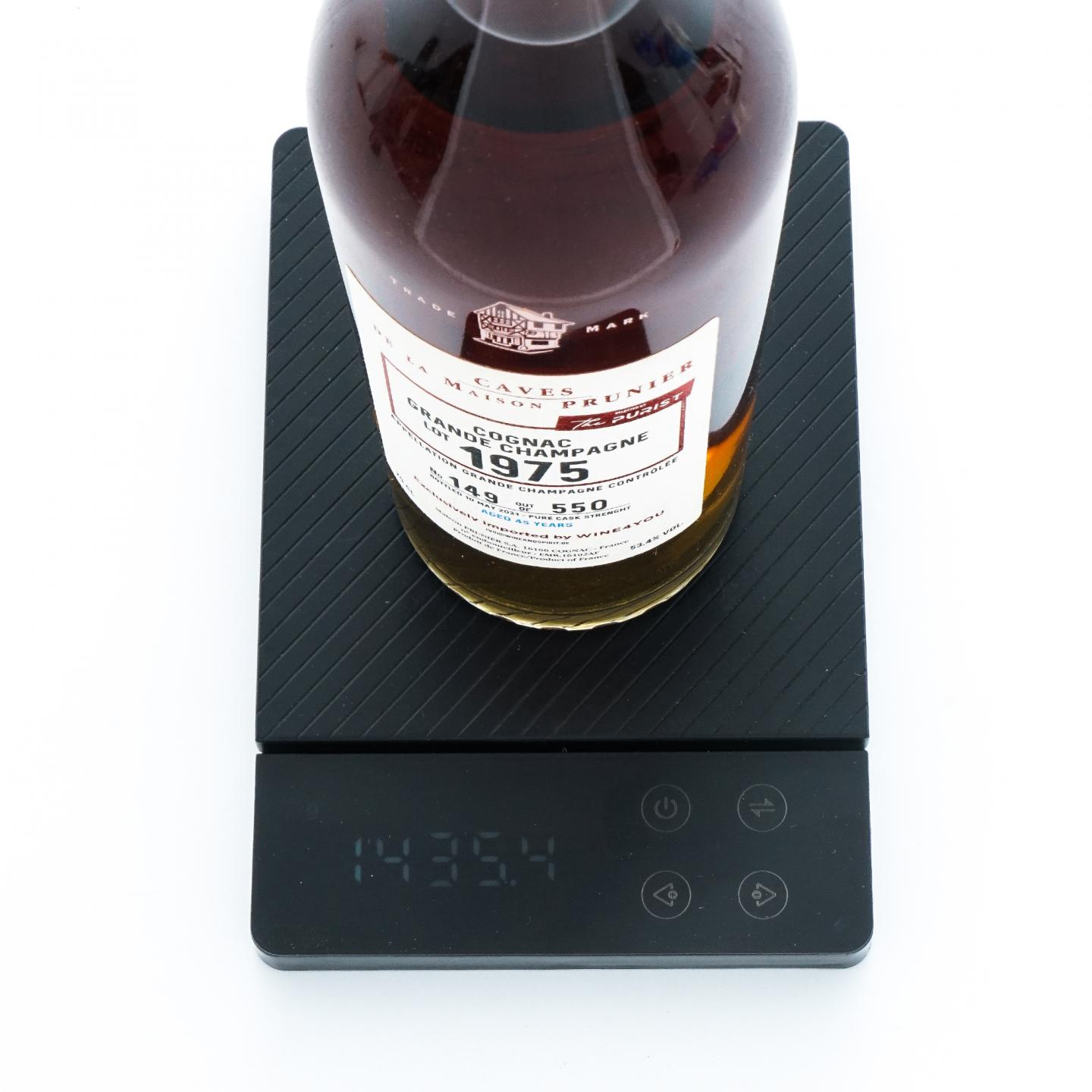 【干邑】Prunier 45年 1975-2021 53.4%