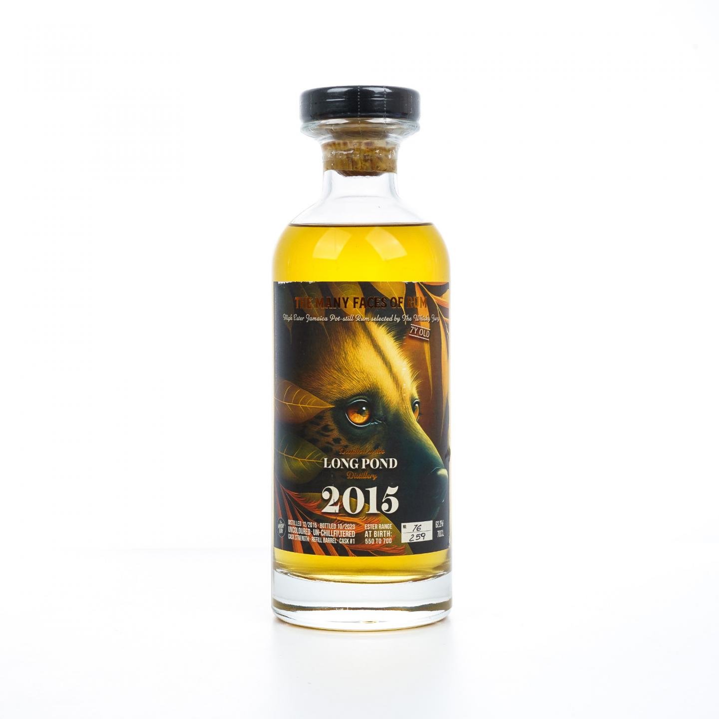 【朗姆】Long Pond 7年 2015-2023 TWJ 62.2%