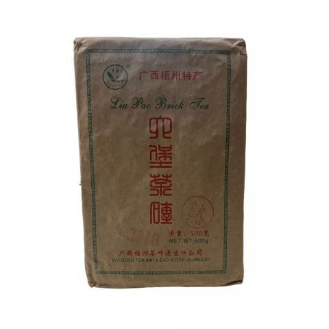 2000年初 六堡熟茶砖一片 约500克 干仓