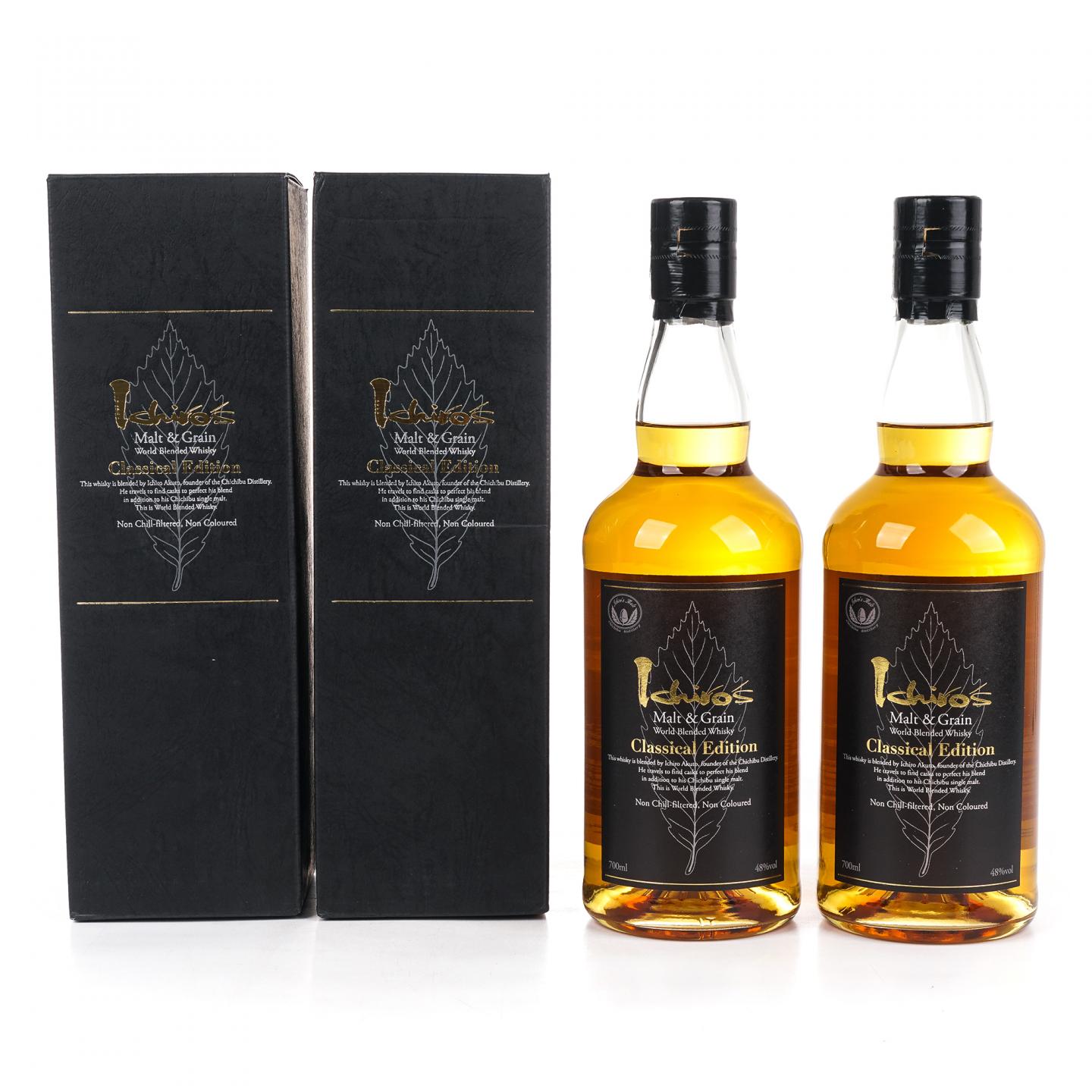 秩父 黑叶 Ichiro’s Malt & Grain Classical Edition 2瓶组