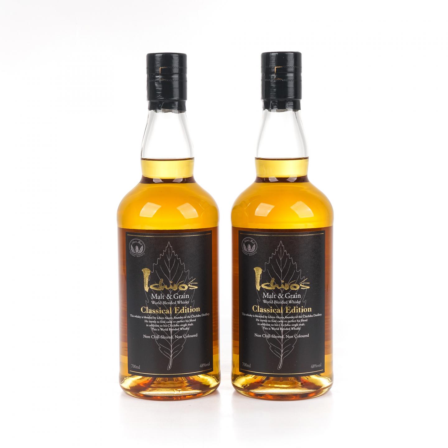 秩父 黑叶 Ichiro’s Malt & Grain Classical Edition 2瓶组