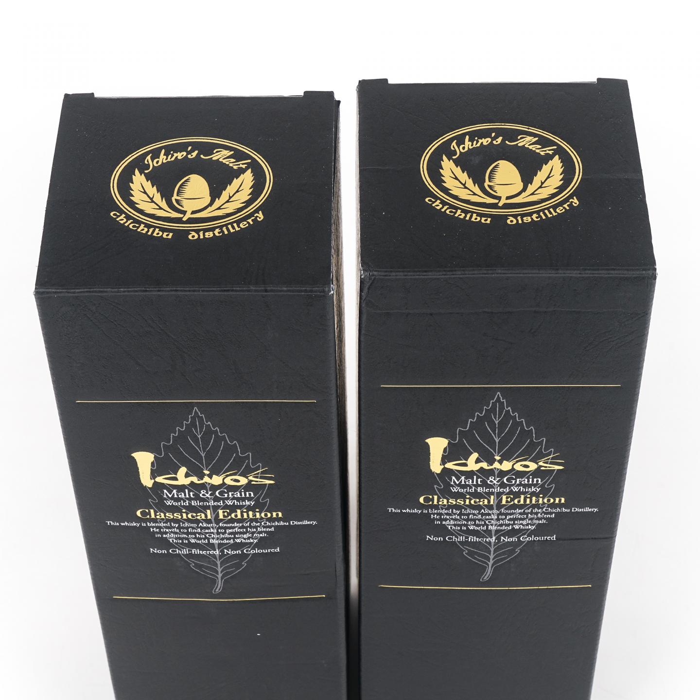 秩父 黑叶 Ichiro’s Malt & Grain Classical Edition 2瓶组
