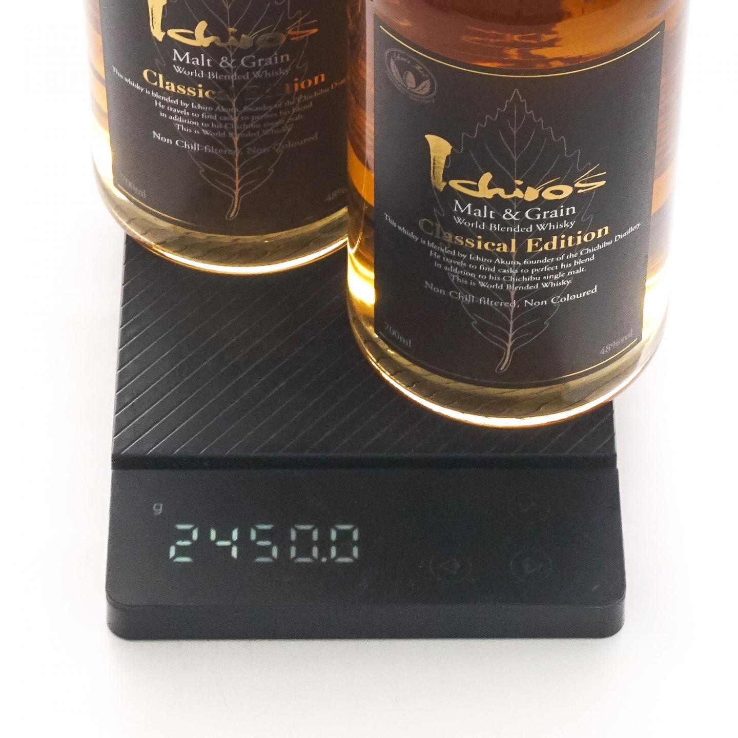 秩父 黑叶 Ichiro’s Malt & Grain Classical Edition 2瓶组