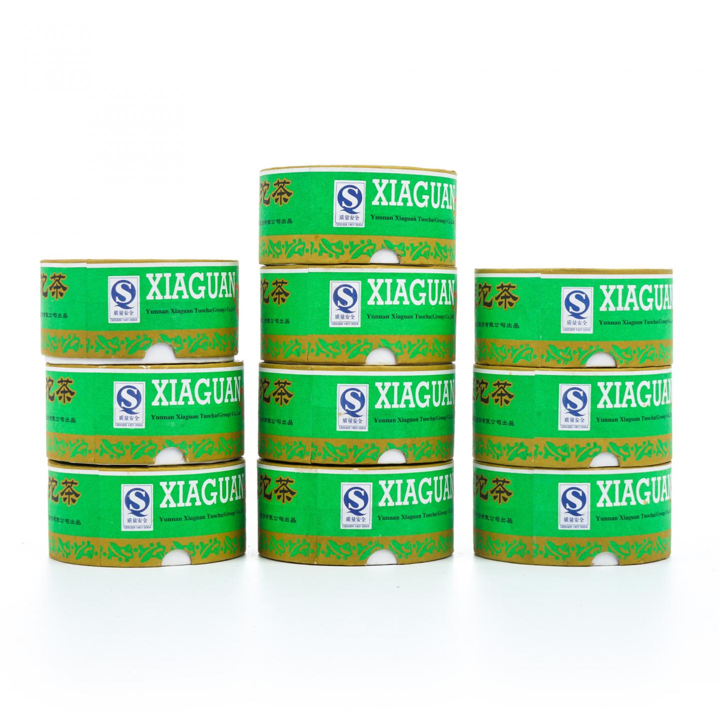2006年 下关绿盒沱茶 100g*10盒 干仓