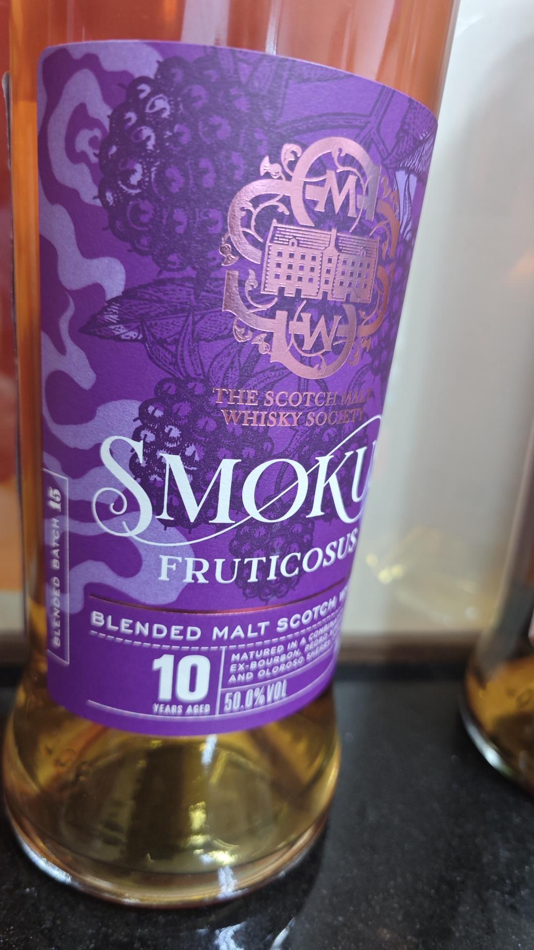SMWS Batch15烟味紫苏糖