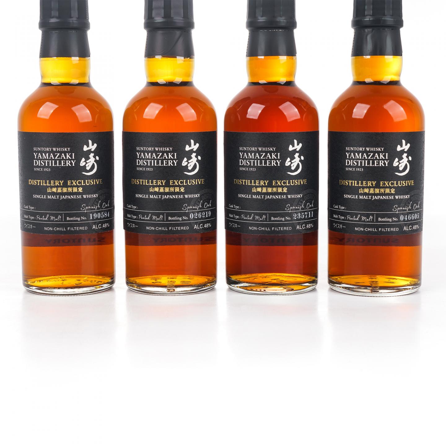 【中样】山崎蒸馏所限定 Peated Malt 4瓶组*180ml