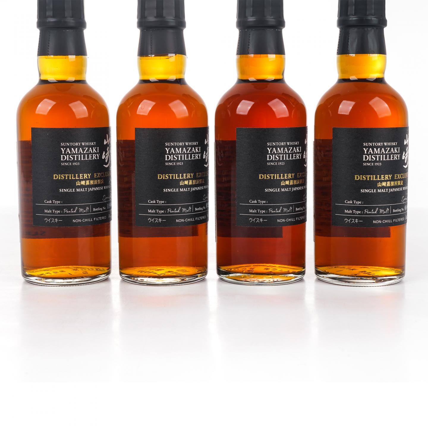 【中样】山崎蒸馏所限定 Peated Malt 4瓶组*180ml