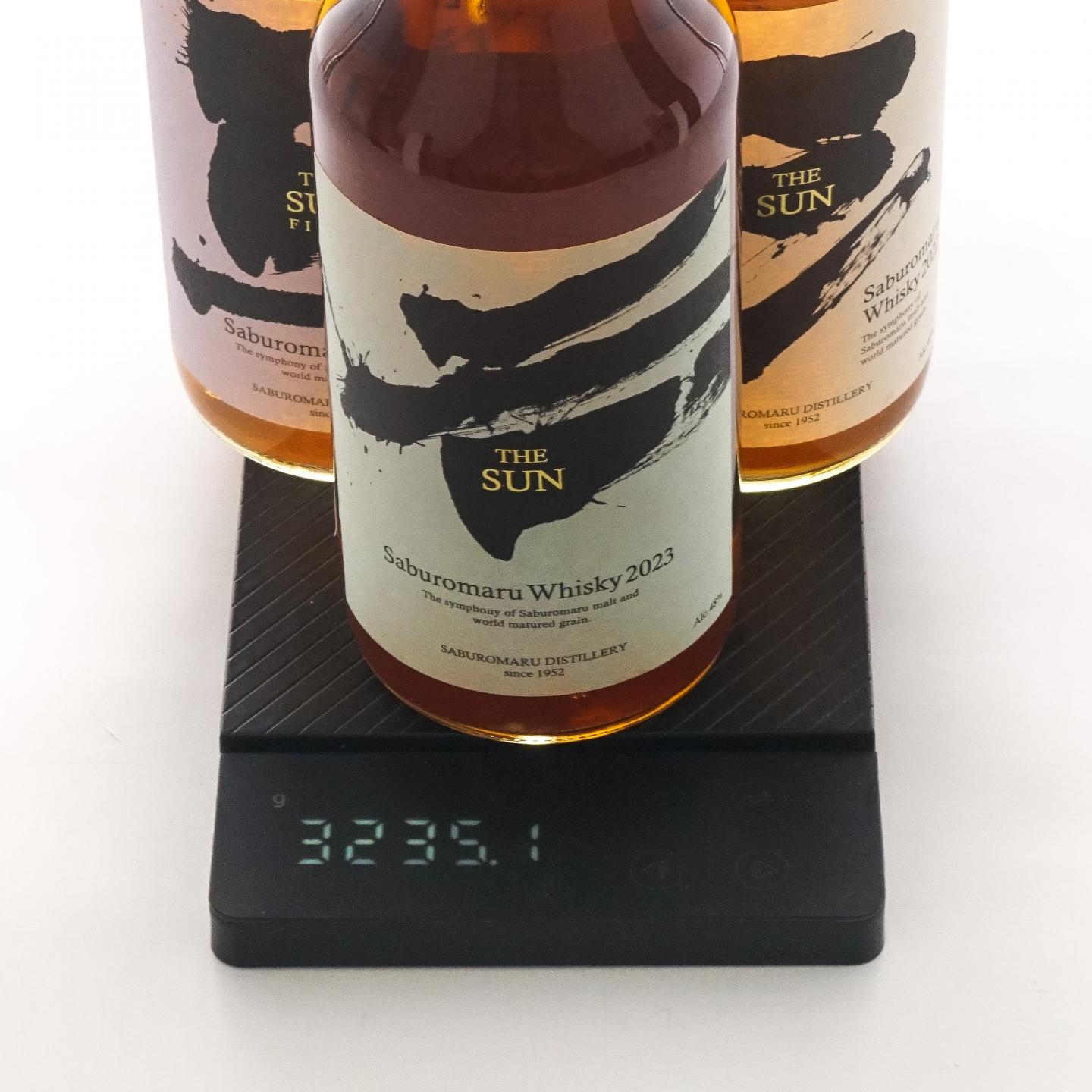 三郎丸蒸馏所2022/2023/FINAL版THE SUN系列威士忌3瓶组_大拍-酒虫网
