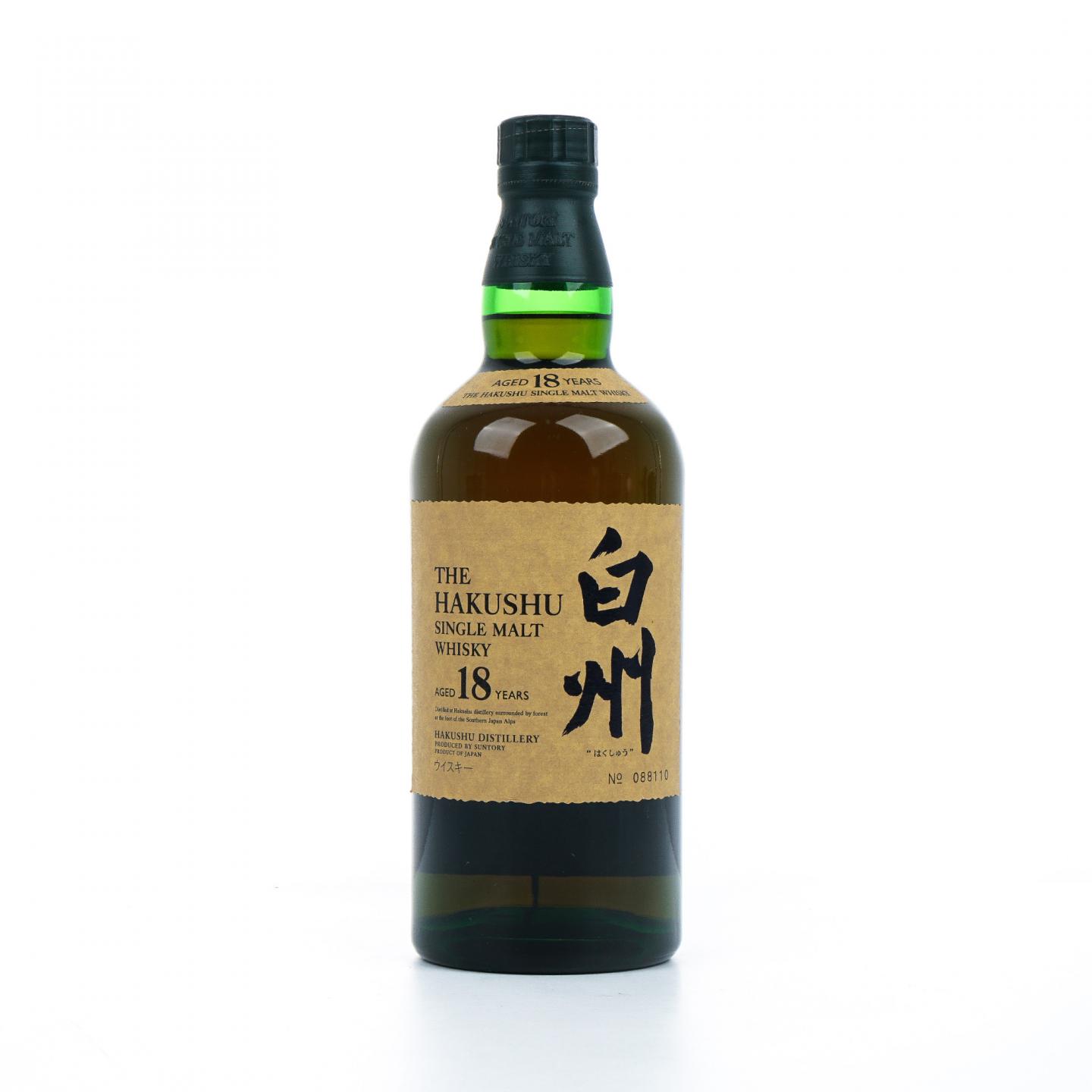 白州 18年 单一麦芽 No.088110