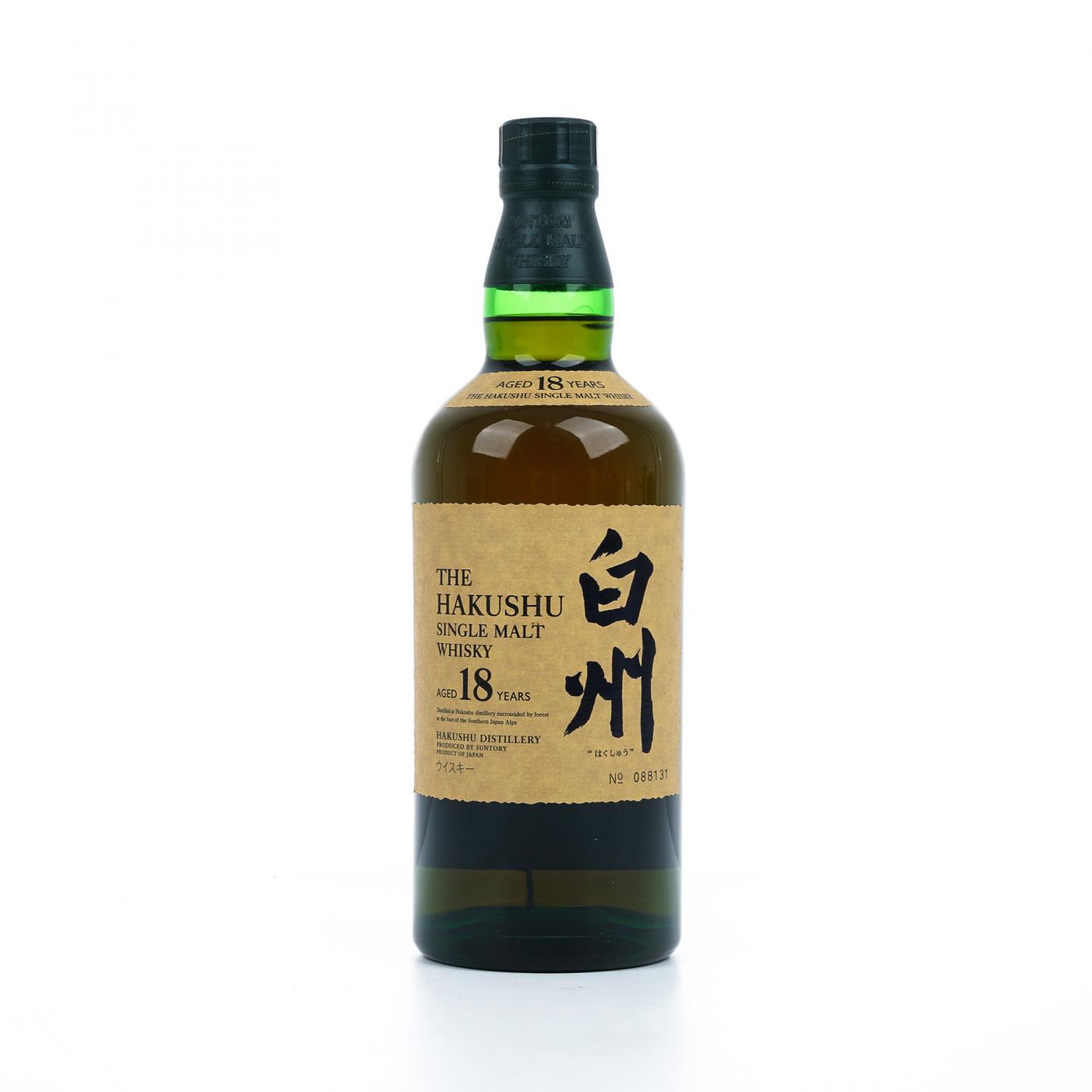 白州 18年 单一麦芽 No.088131