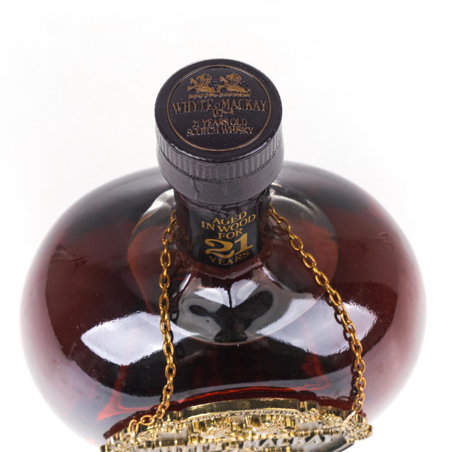Whyte & Mackay 21年调和威士忌750ml_大拍-酒虫网