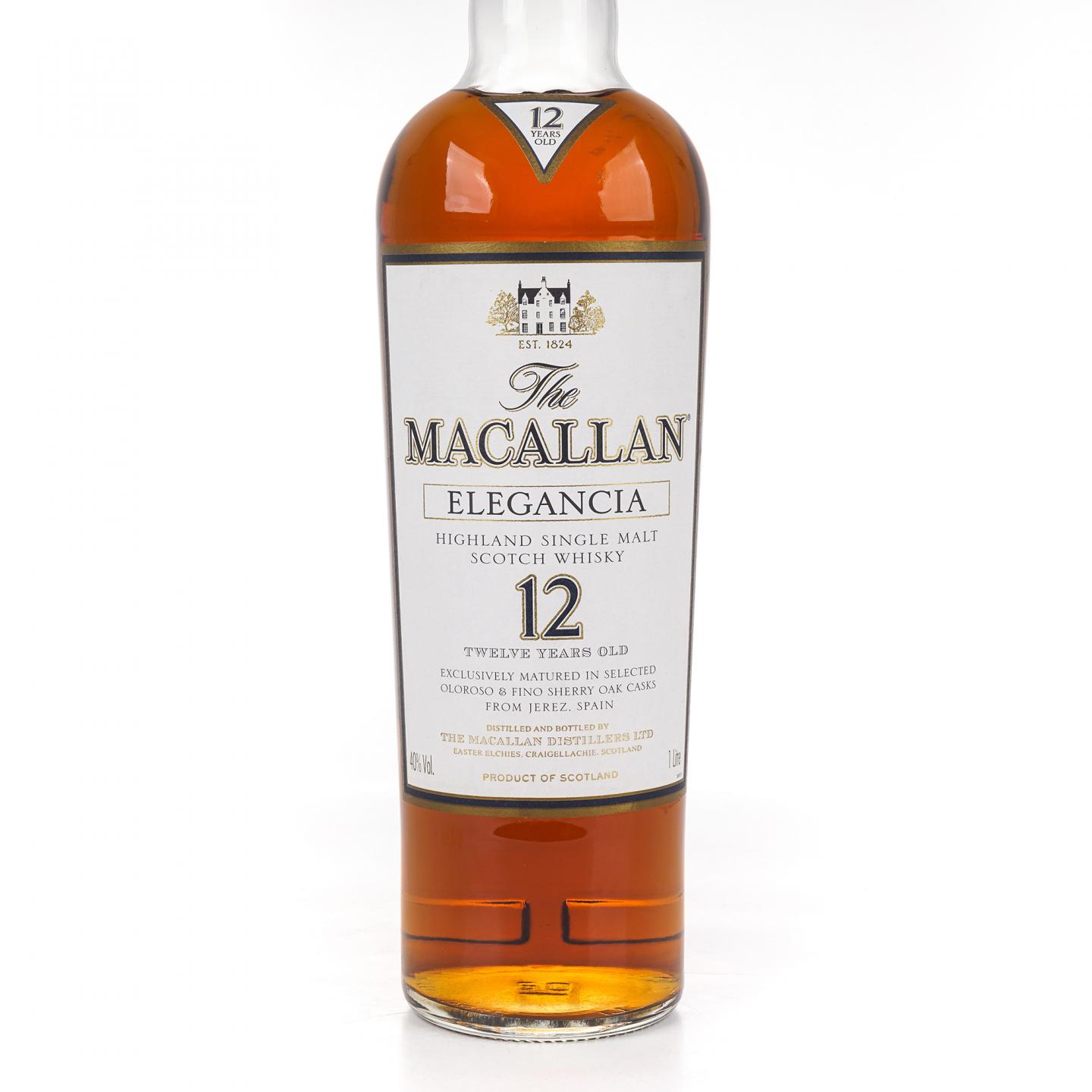 麦卡伦 12年 Elegancia 1升装
