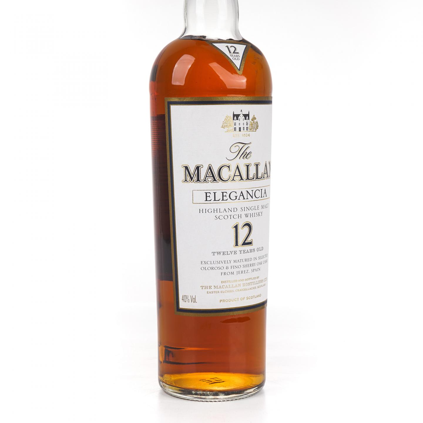 麦卡伦 12年 Elegancia 1升装