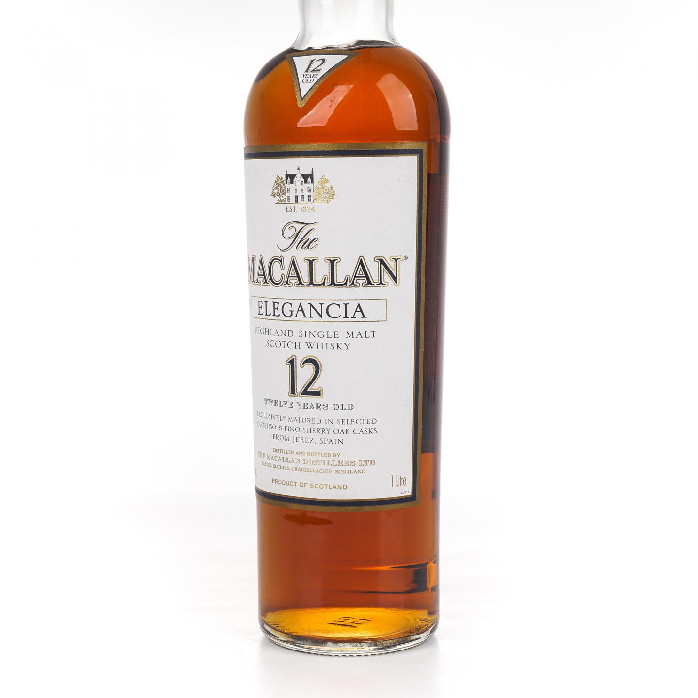 麦卡伦 12年 Elegancia 1升装