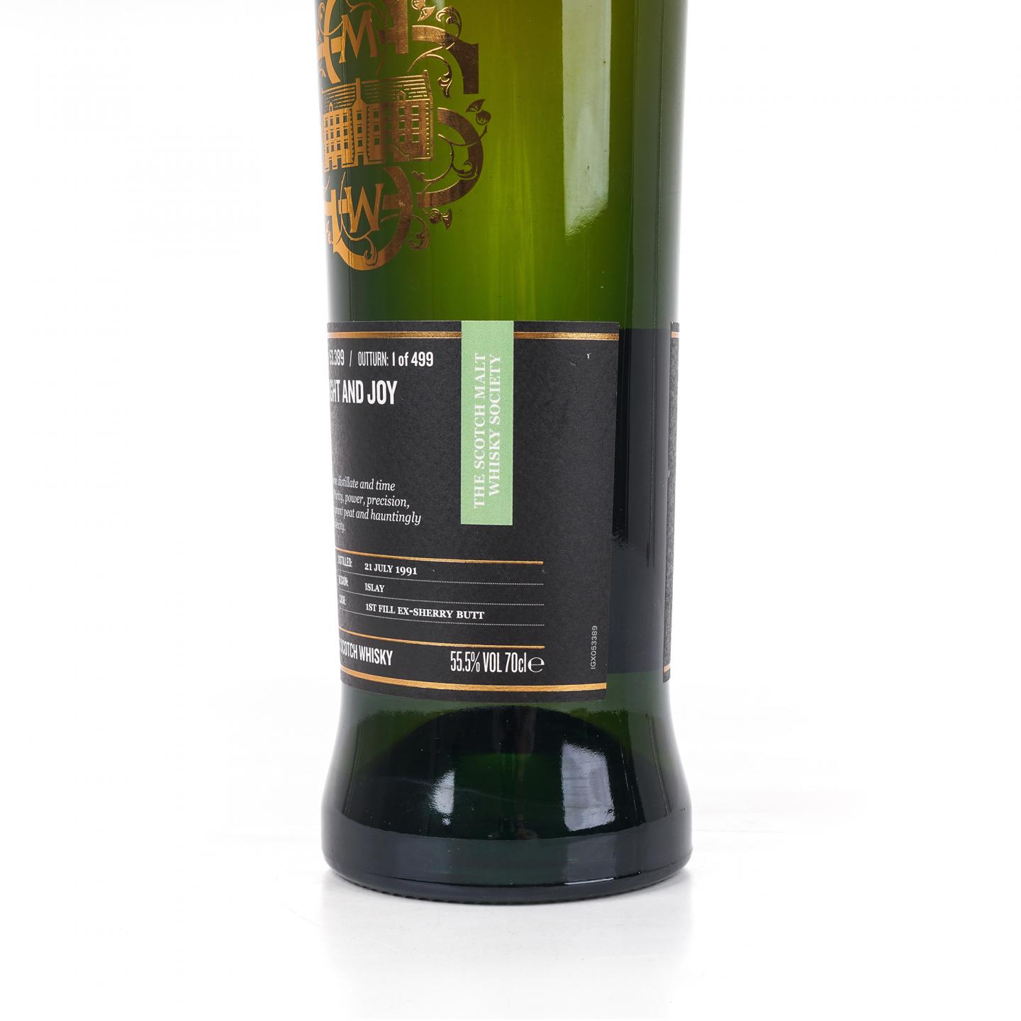 SMWS 53.389 卡尔里拉 30年 1991 初填雪莉桶