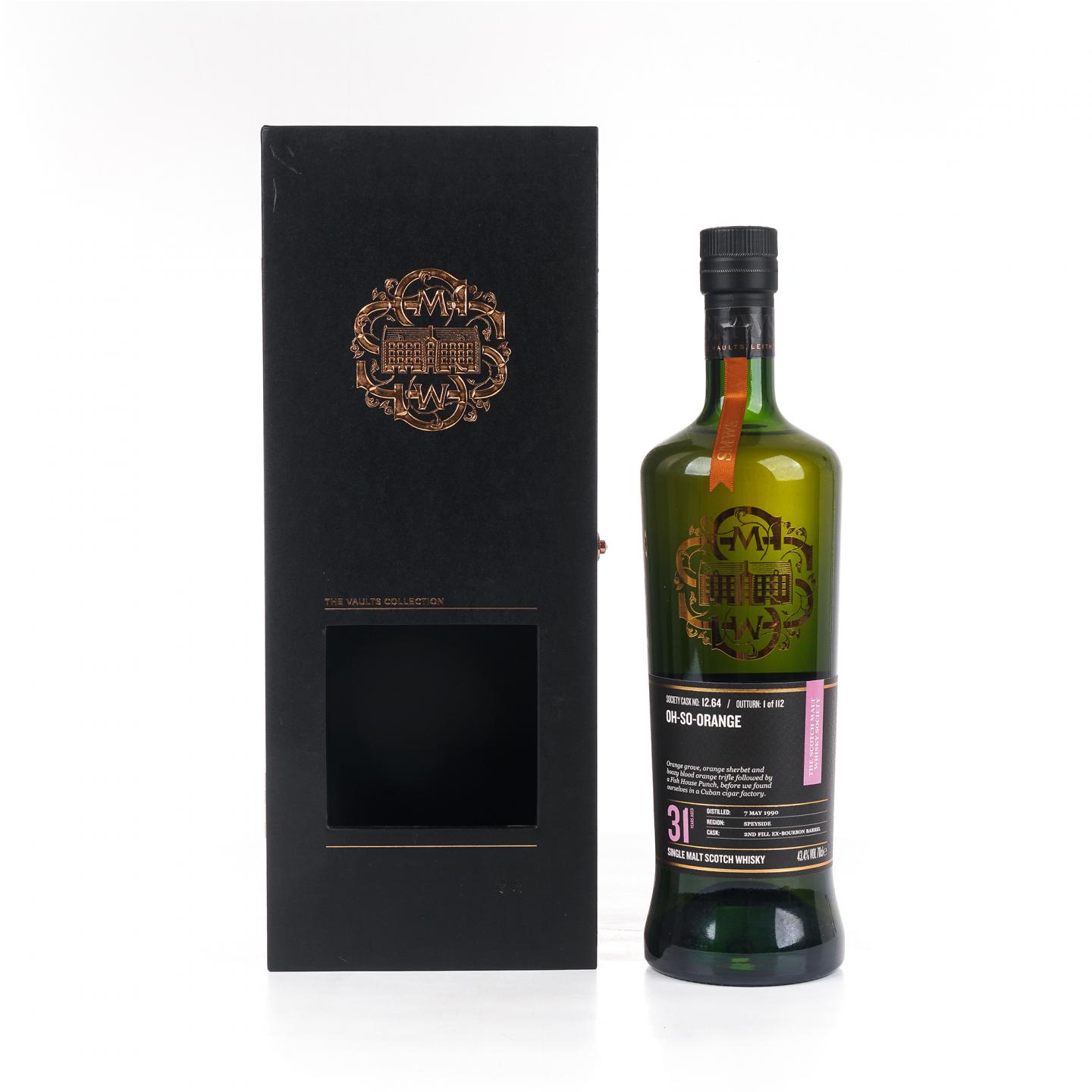 SMWS 12.64 本利亚克 31年 1990 单桶