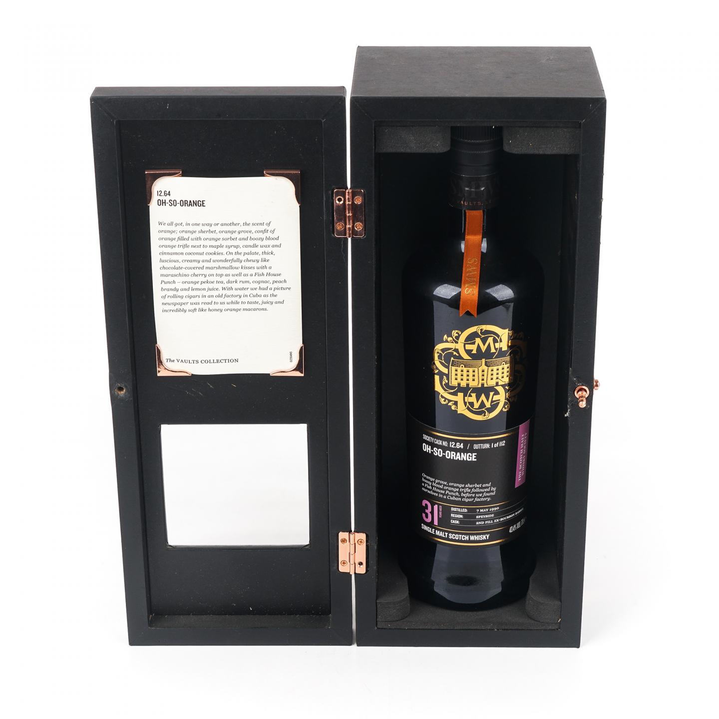 SMWS 12.64 本利亚克 31年 1990 单桶