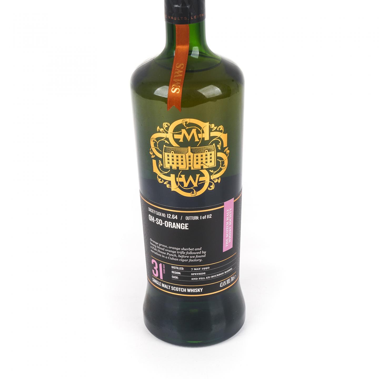 SMWS 12.64 本利亚克 31年 1990 单桶