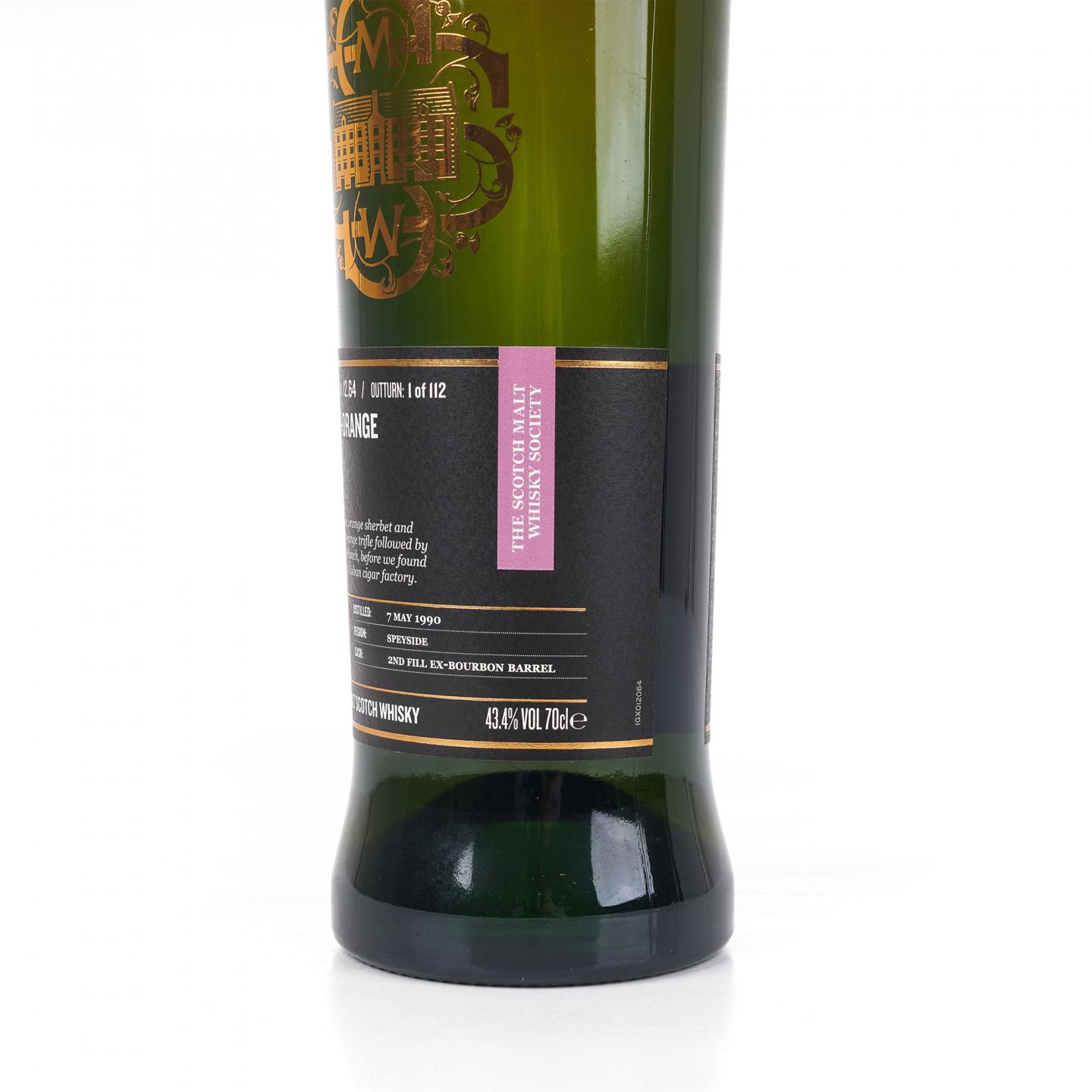 SMWS 12.64 本利亚克 31年 1990 单桶