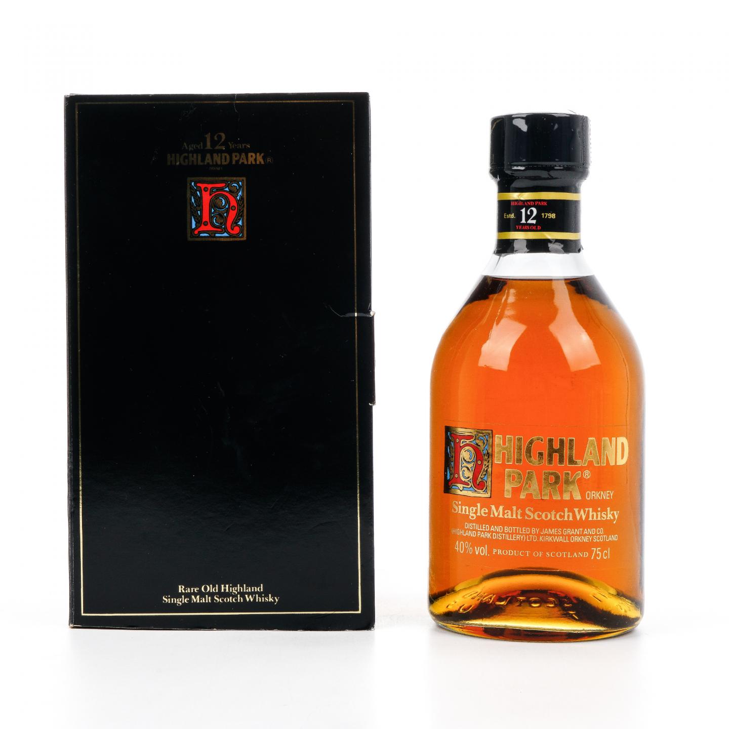 高原骑士 12年 老版 奥克尼 750ml