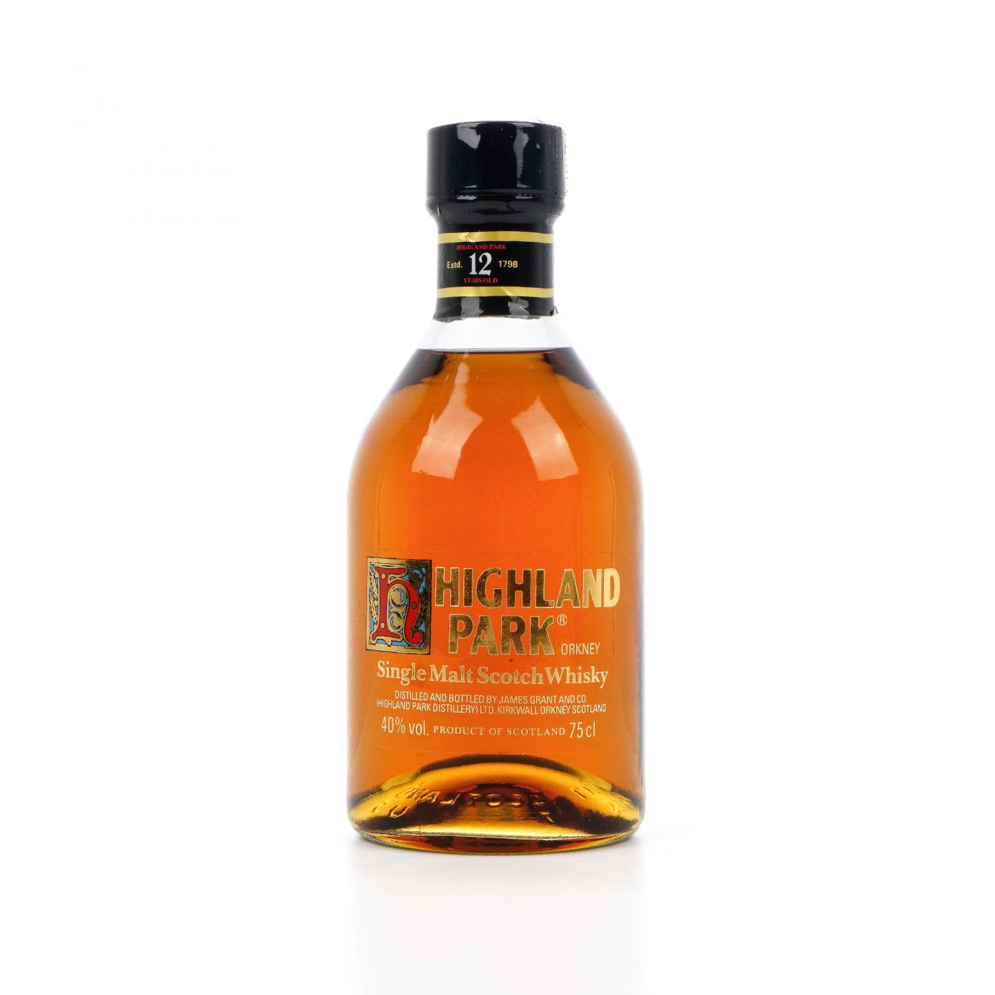 高原骑士 12年 老版 奥克尼 750ml