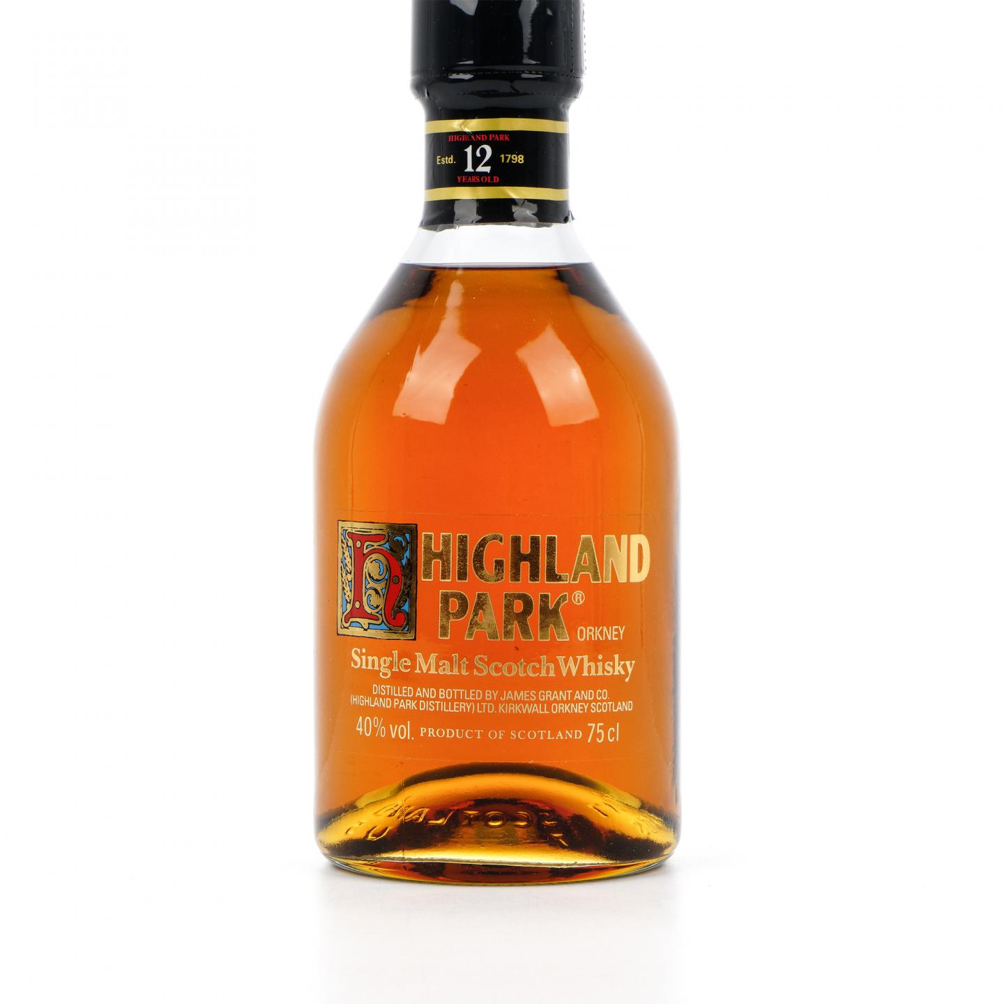 高原骑士 12年 老版 奥克尼 750ml