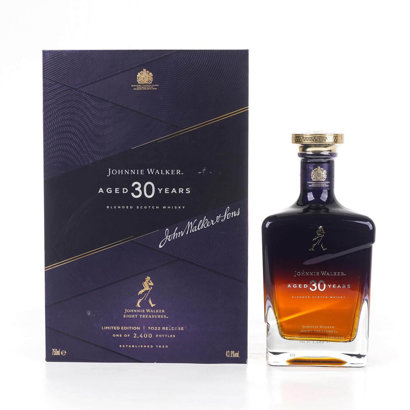 尊尼获加 30年 2022 Eight Treasures限定版 750ml